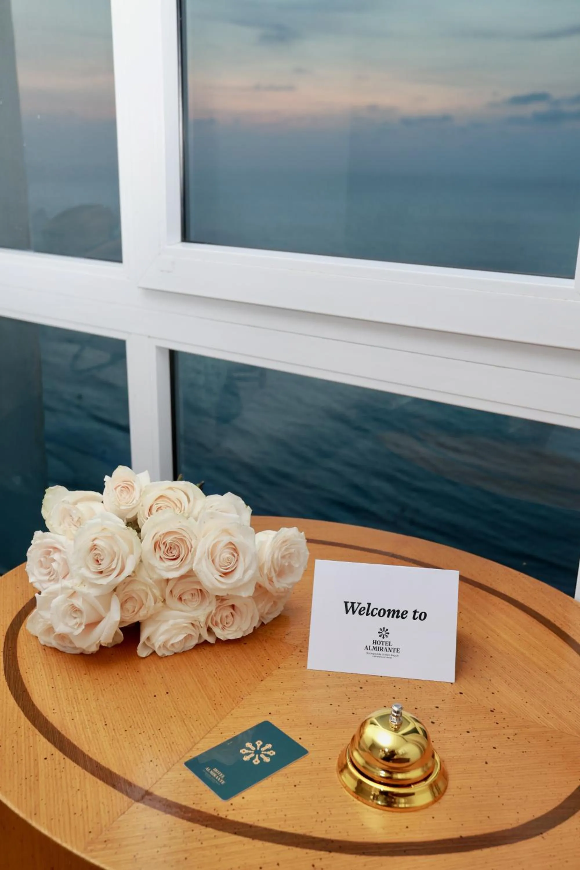 Sea view in Hotel Almirante Cartagena Colombia