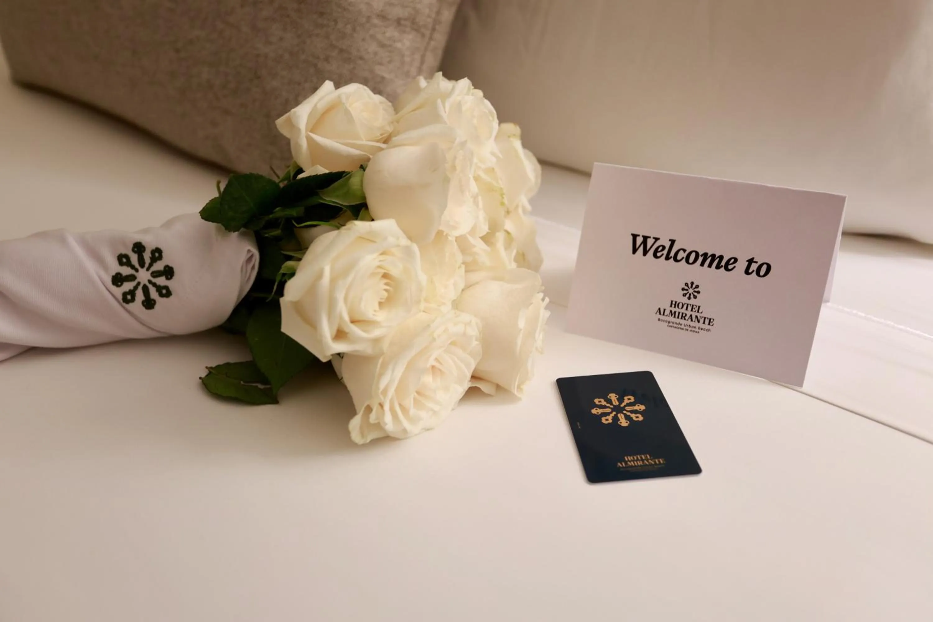 Bed in Hotel Almirante Cartagena Colombia