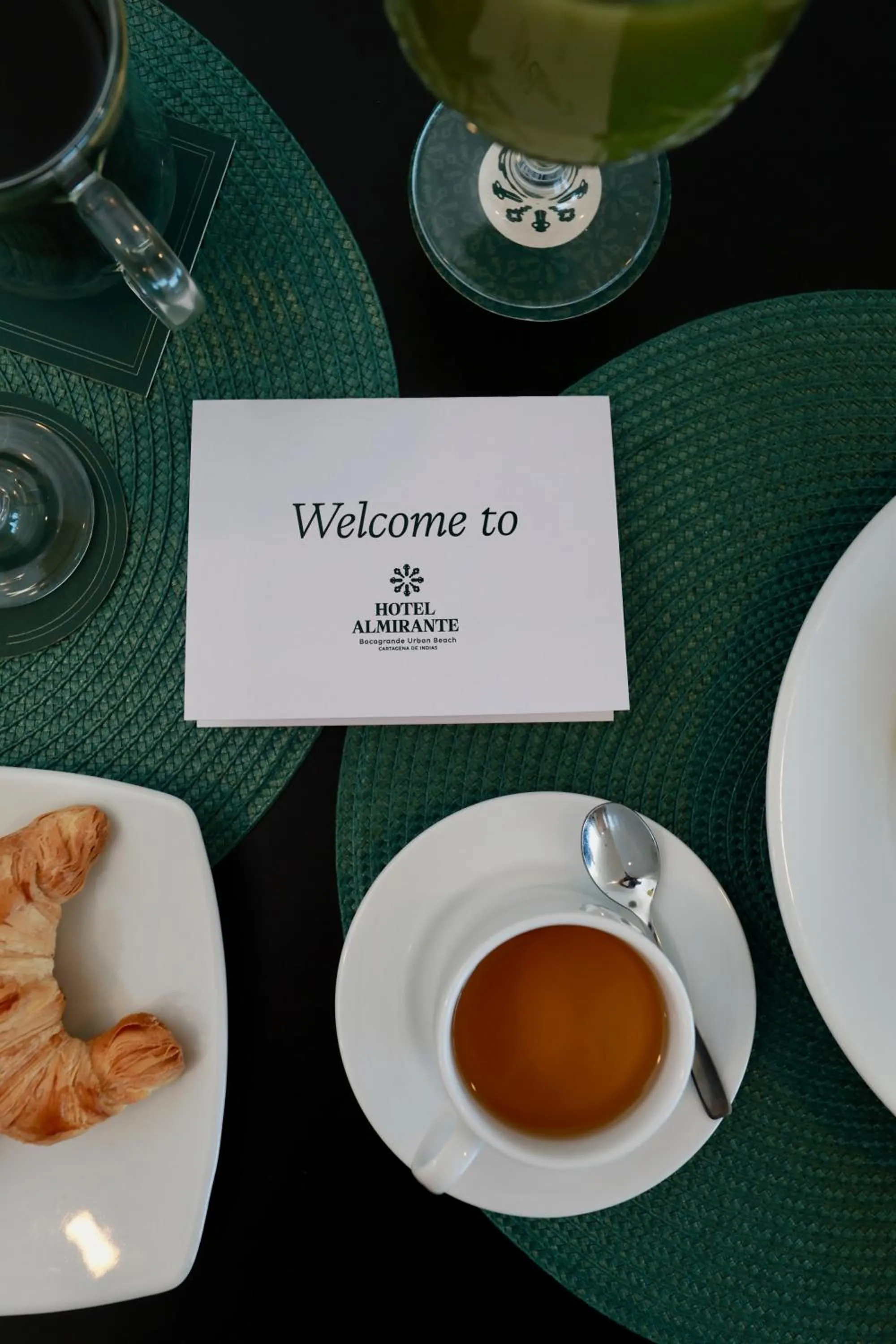 Food and drinks in Hotel Almirante Cartagena Colombia