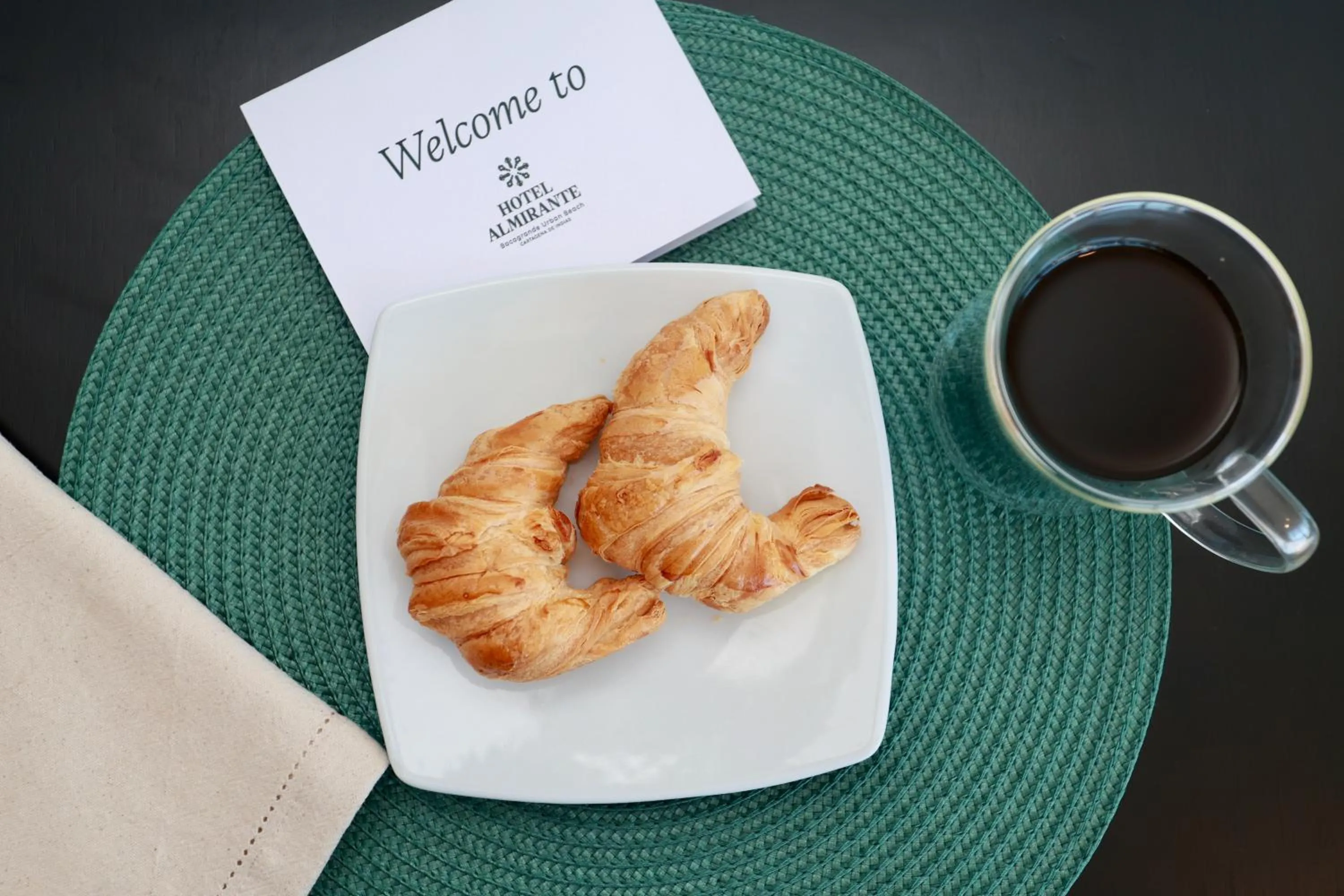 Breakfast in Hotel Almirante Cartagena Colombia