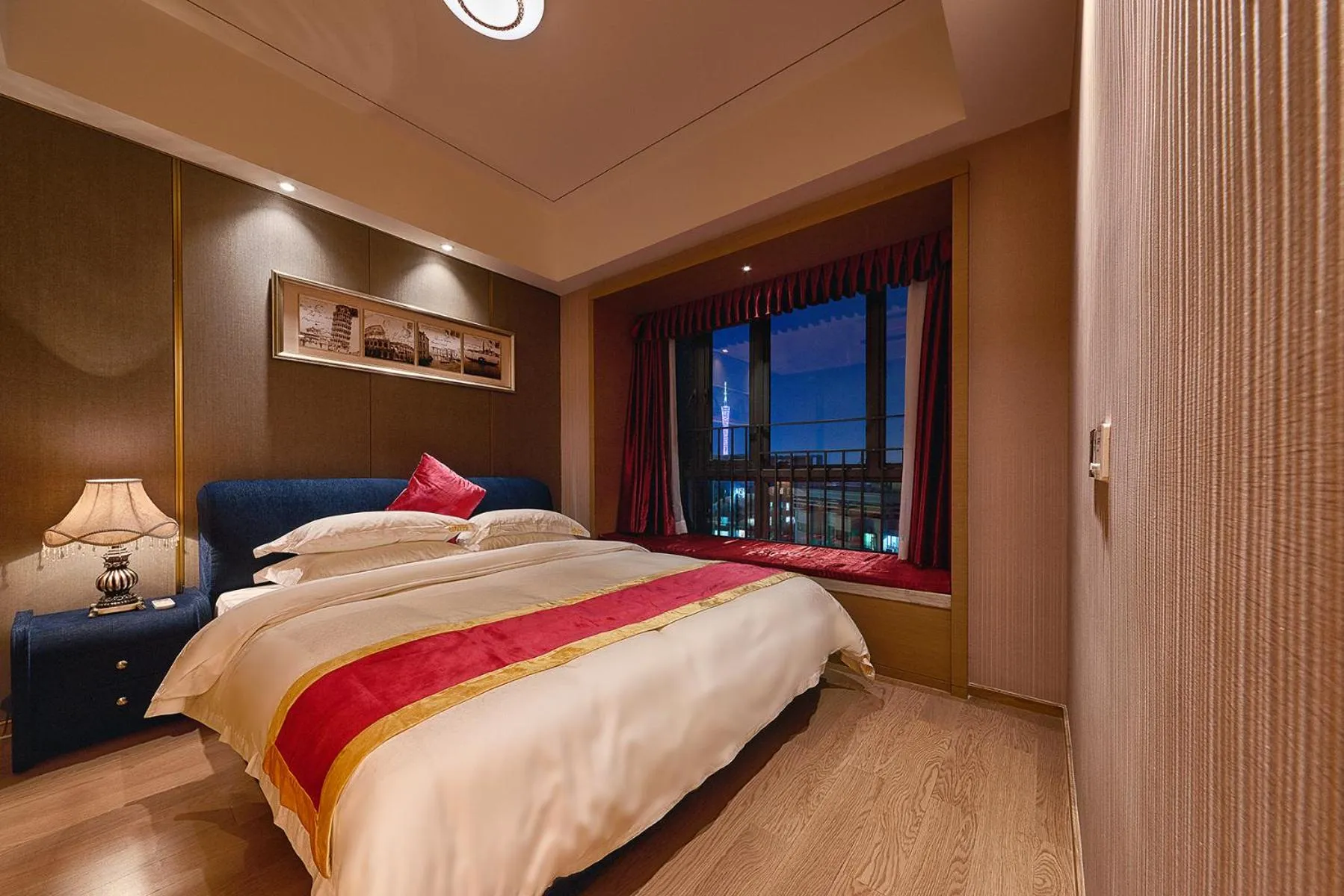 bunk bed, Bed in Heefun International Apartment