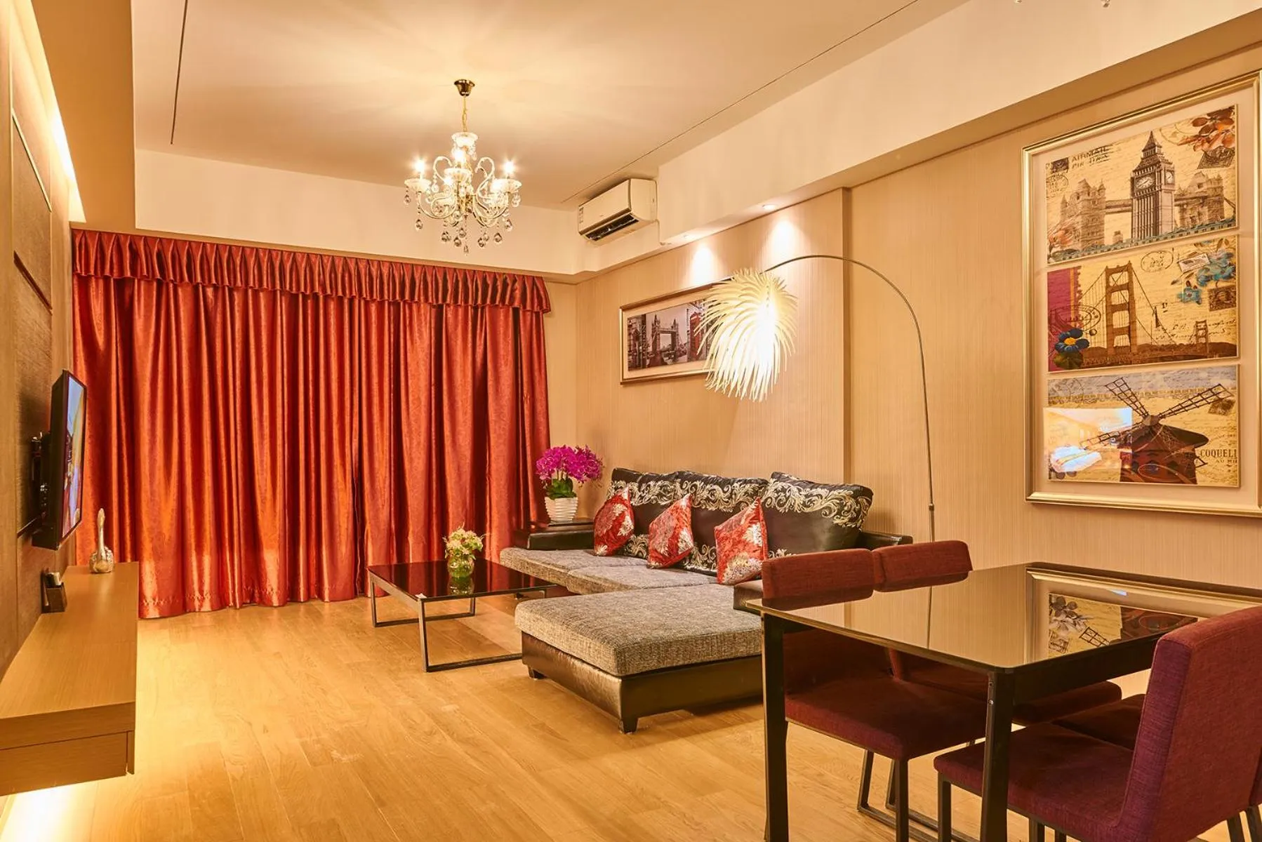 Living room in Heefun International Apartment