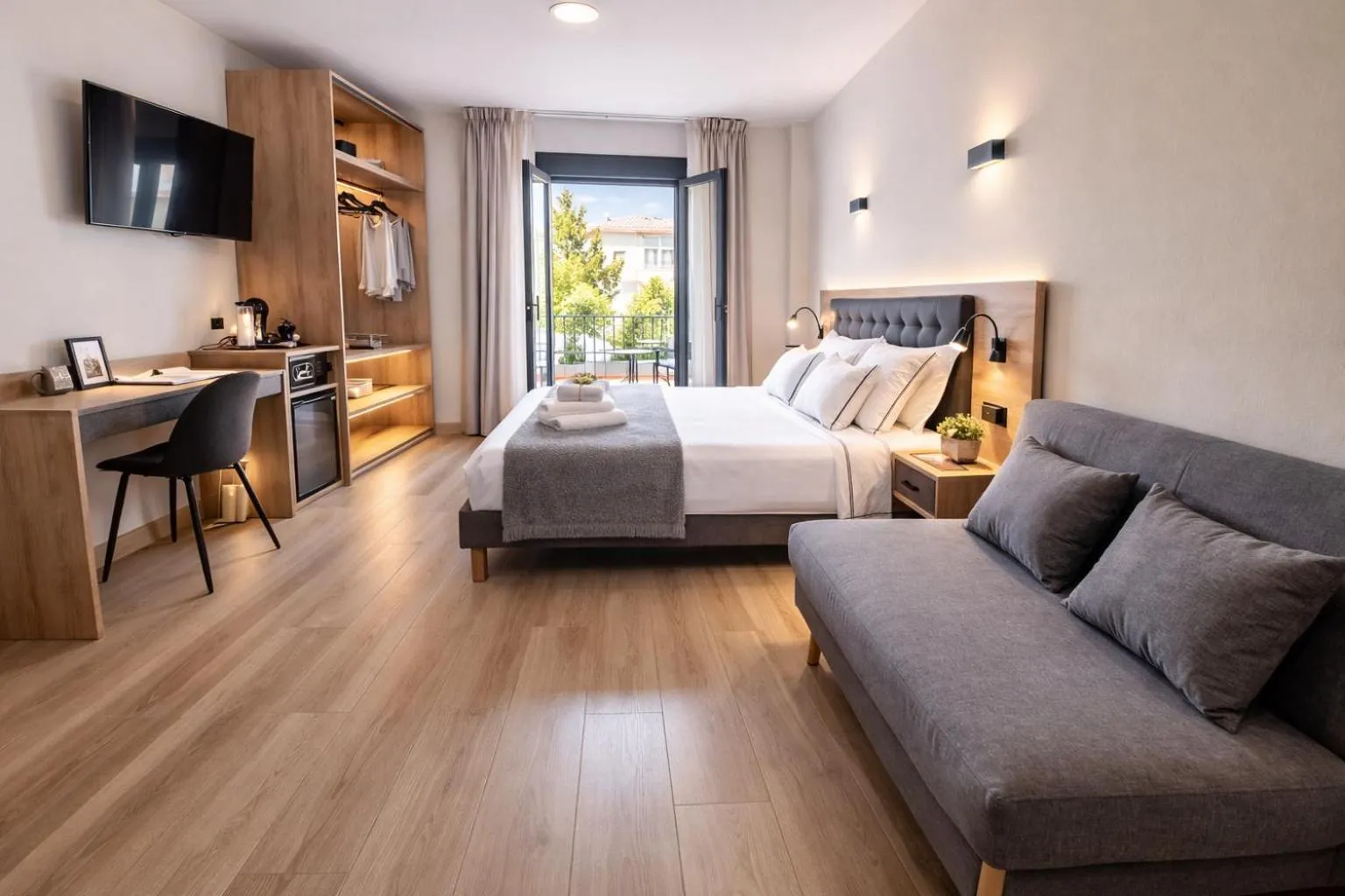 Bed in NerjaRooms