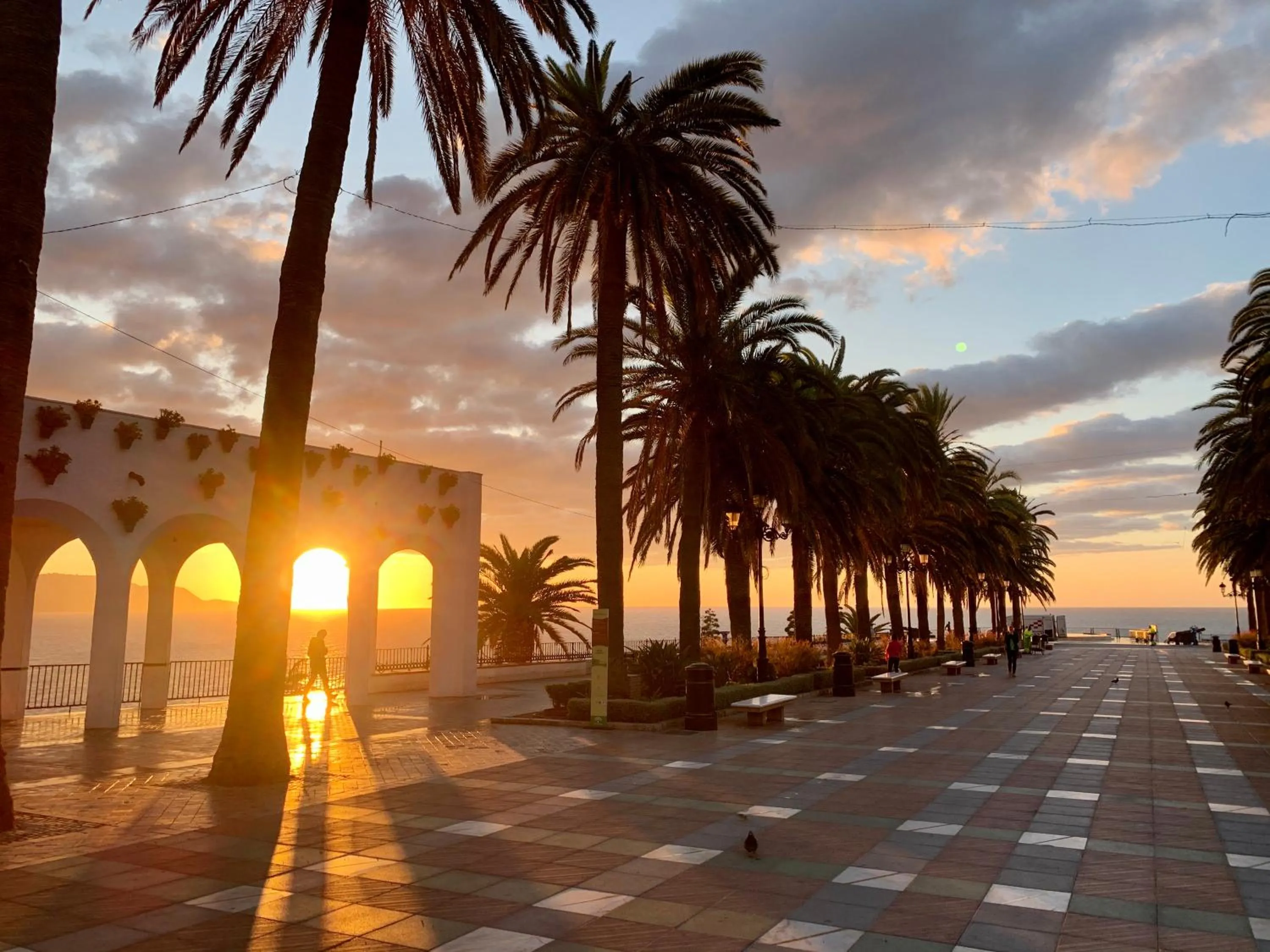 Sunset in NerjaRooms