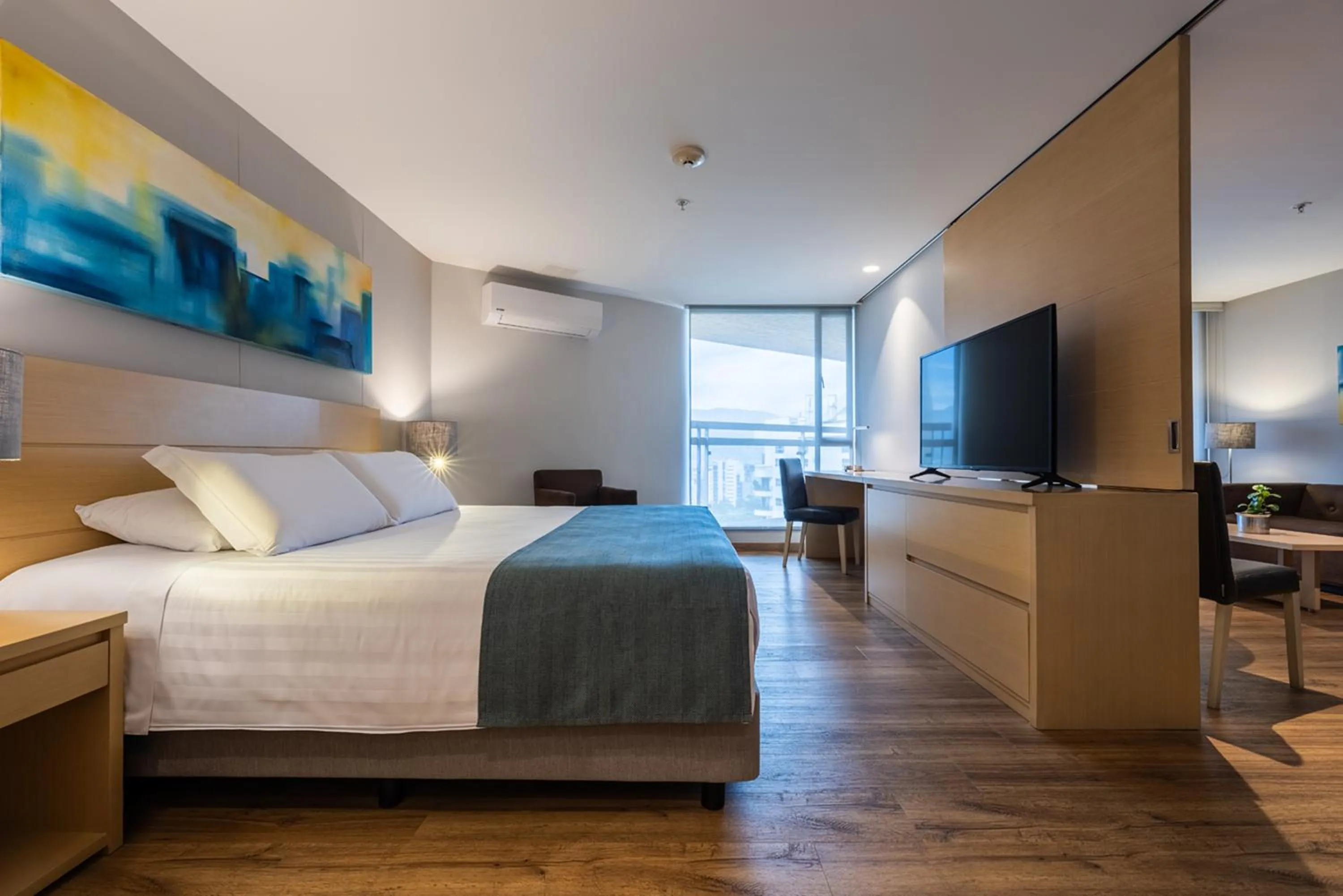 Bed in Hotel Estelar Blue