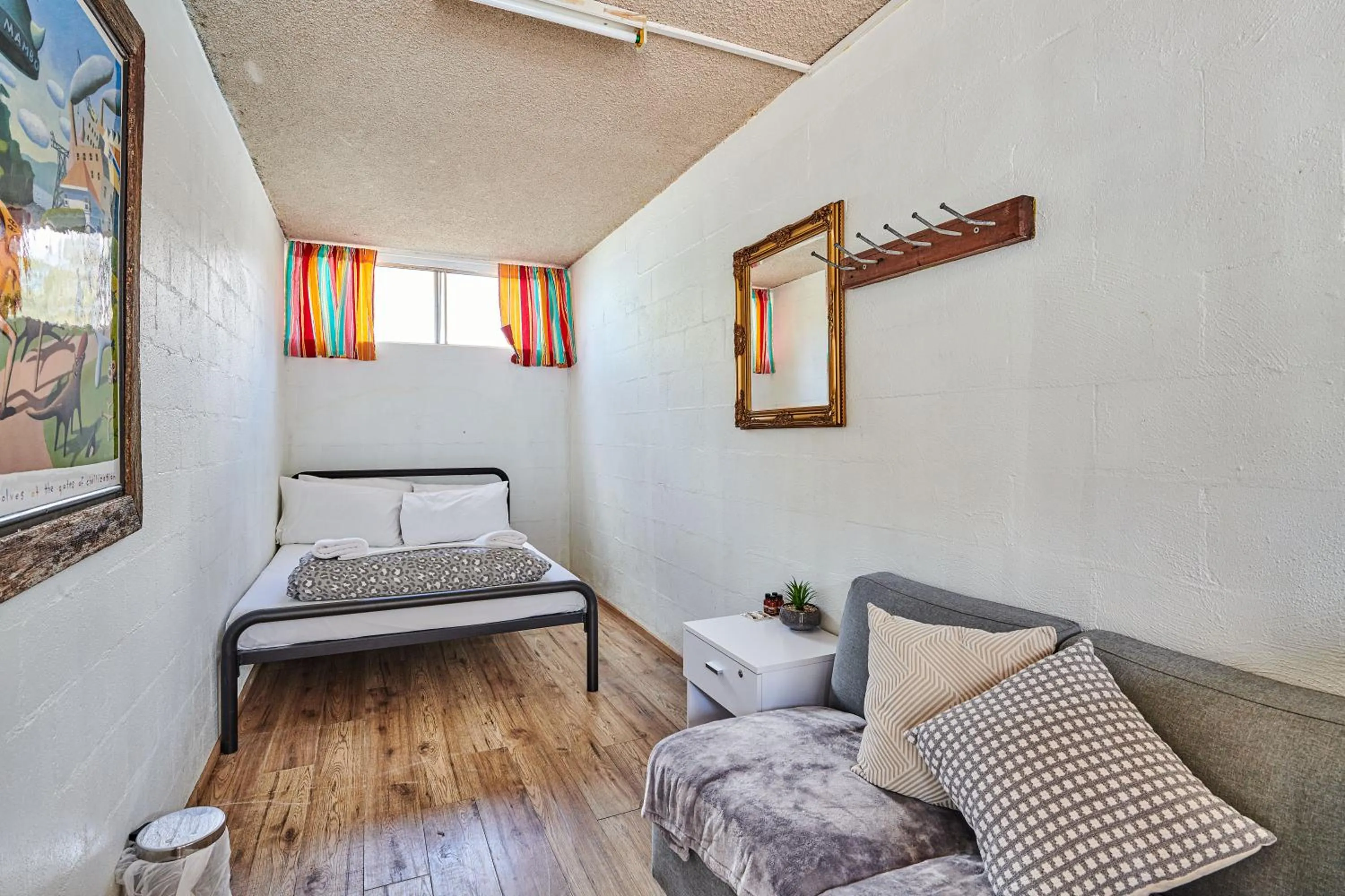 Bed in Arts Factory by Nomads