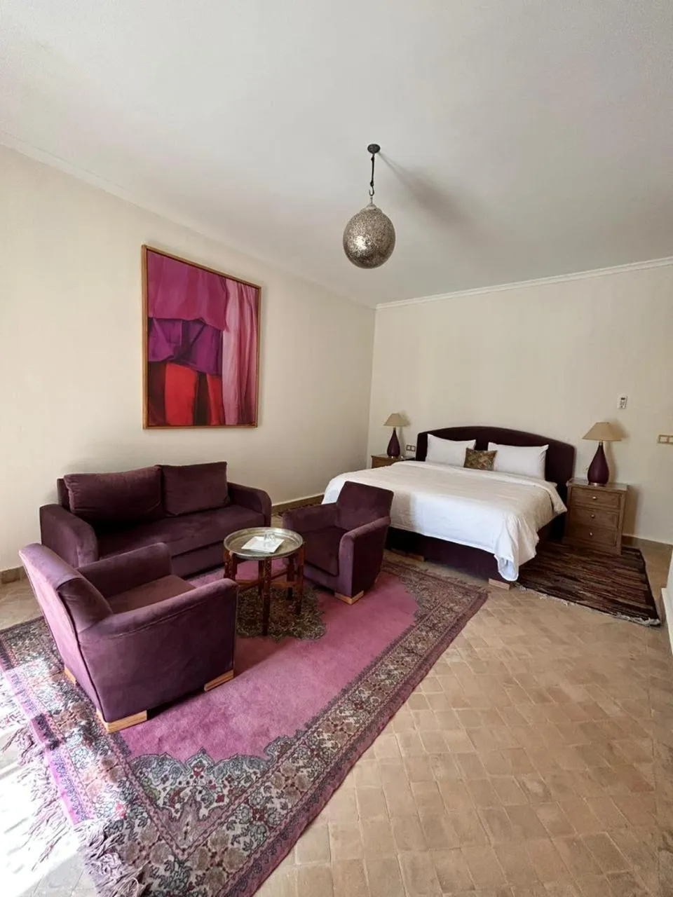 Bed in Palais Claudio Bravo