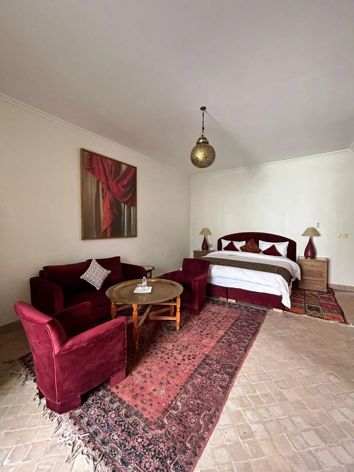 Bed in Palais Claudio Bravo