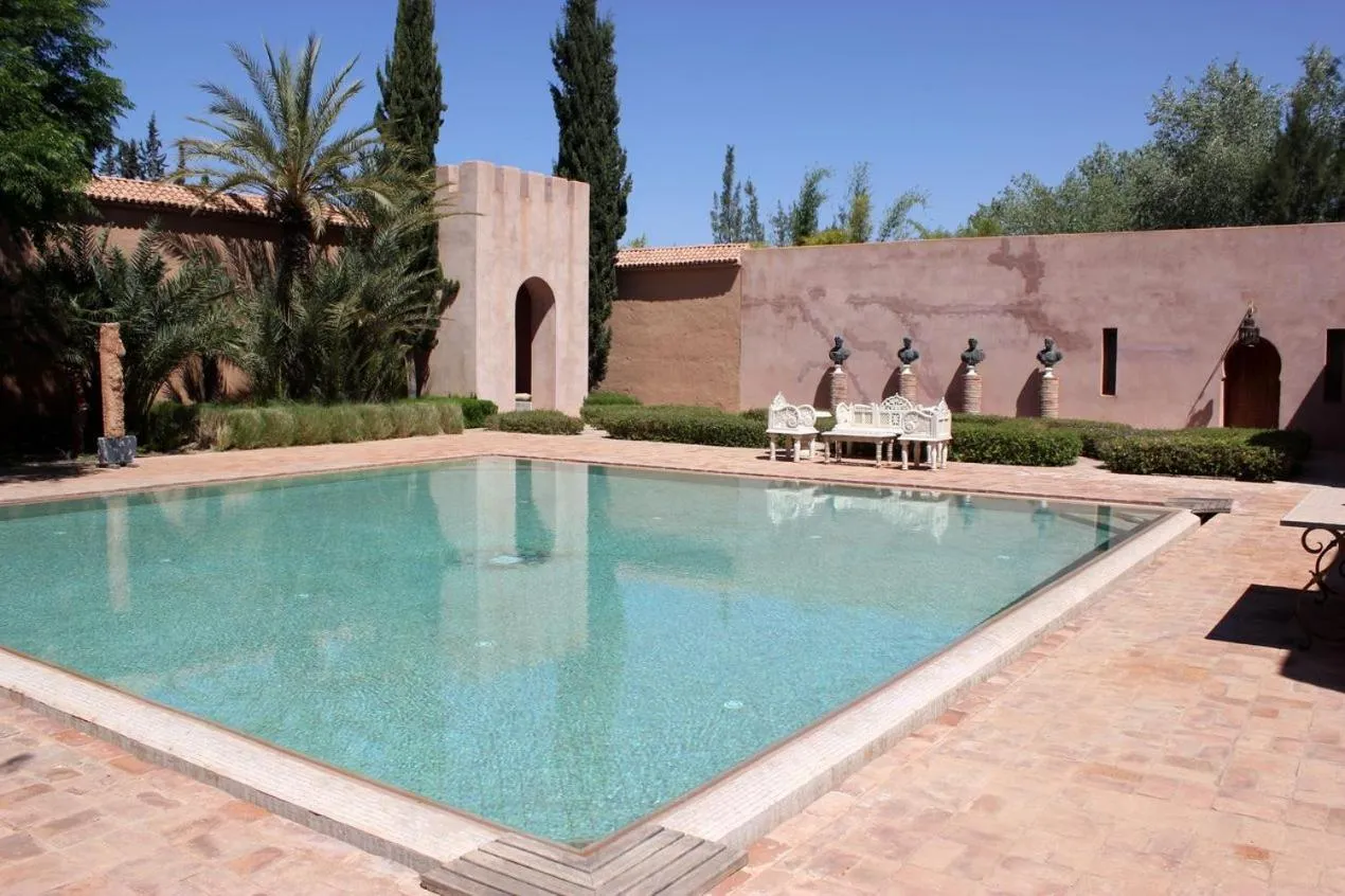 Swimming pool in Palais Claudio Bravo