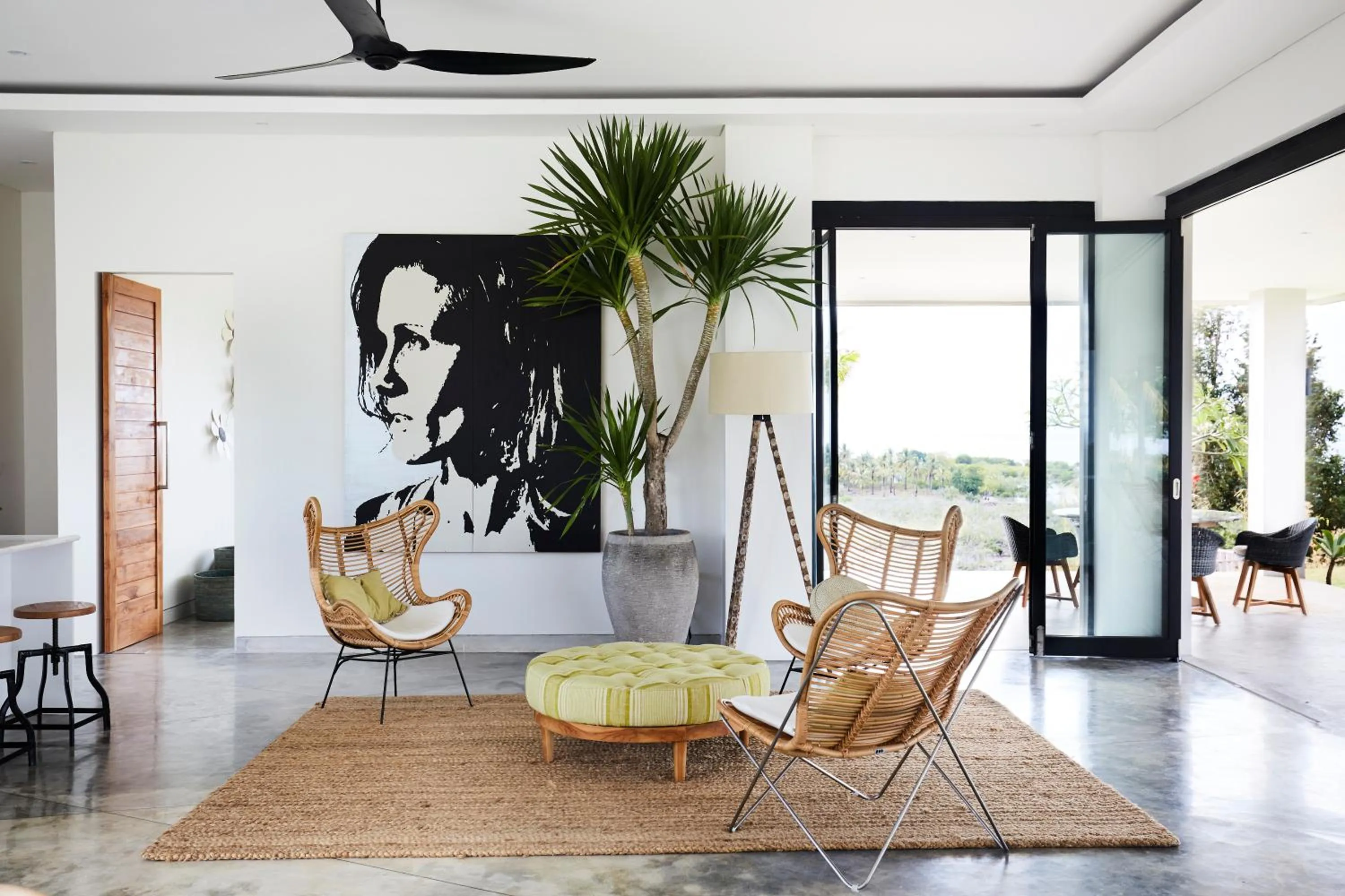 Patio in Villa Selalu Gili Gede