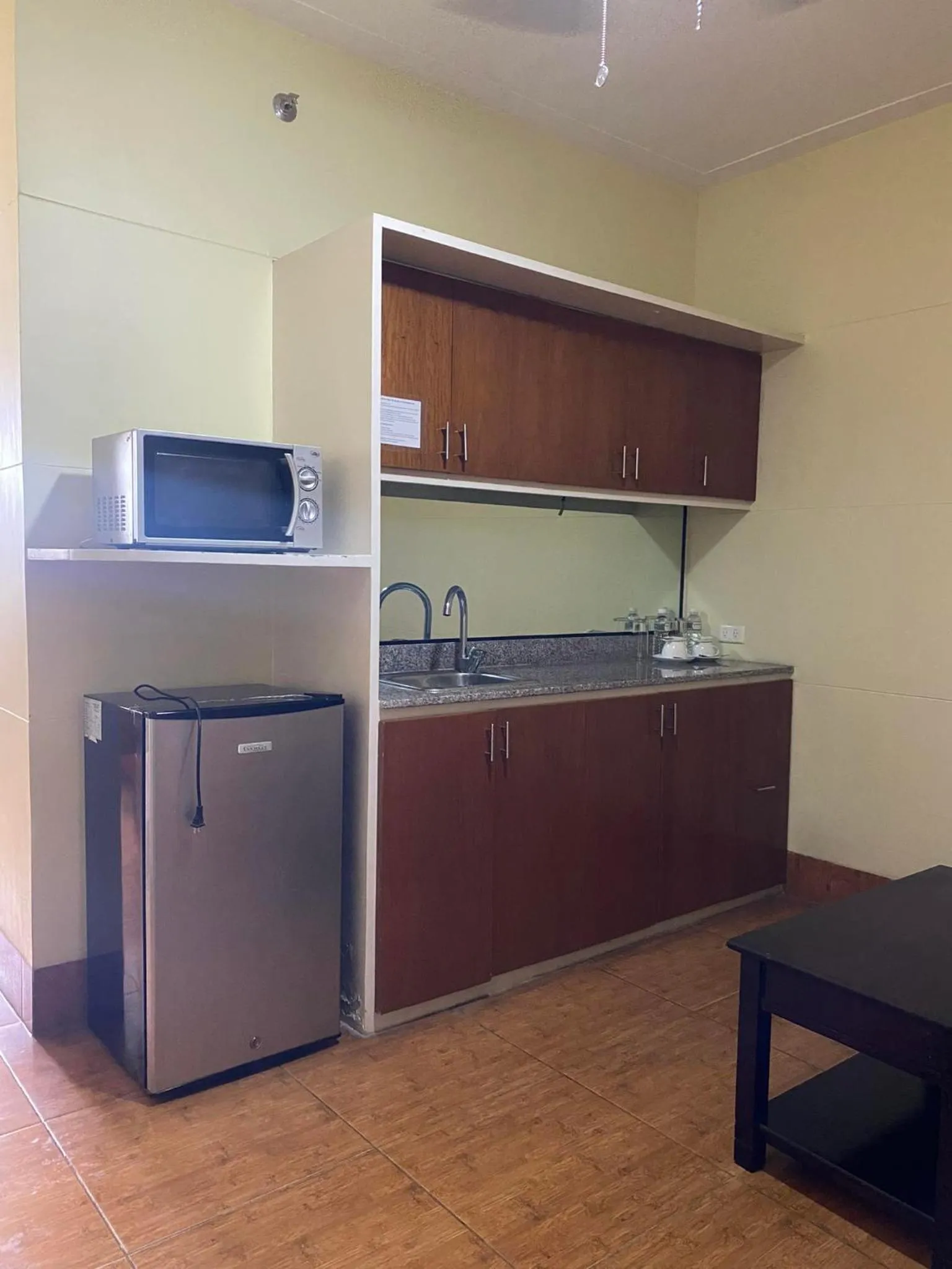 Kitchen or kitchenette in Albergo Hotel