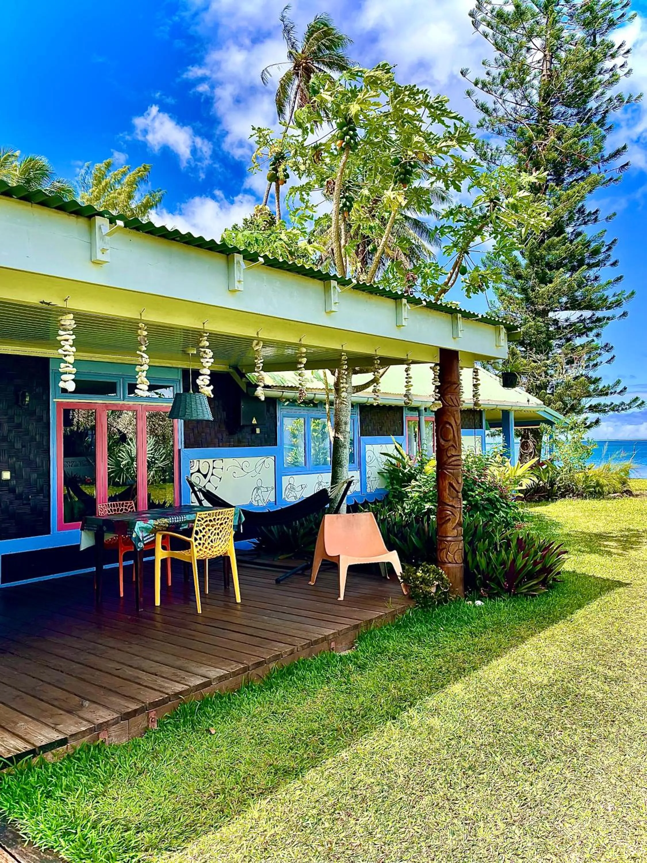 Natural landscape in Linareva Moorea Beach Resort