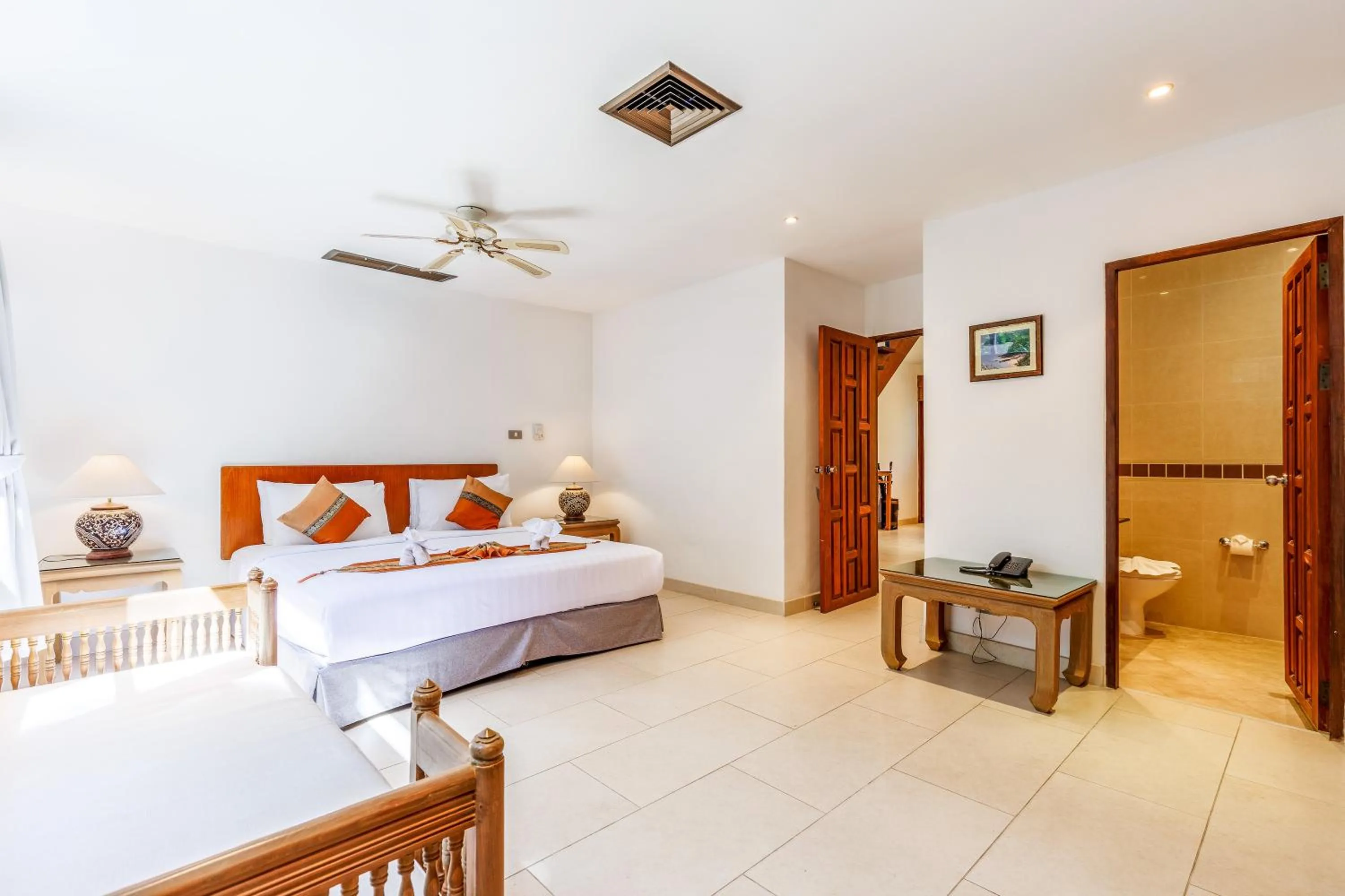 Bed in Kamala Beach Estate Resort - SHA Extra Plus