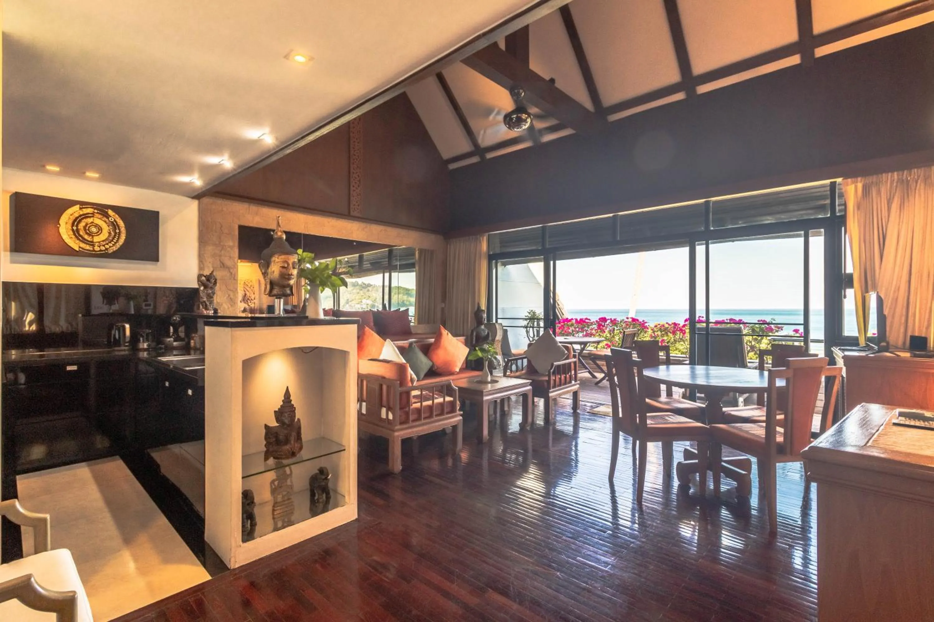 Living room in Kamala Beach Estate Resort - SHA Extra Plus