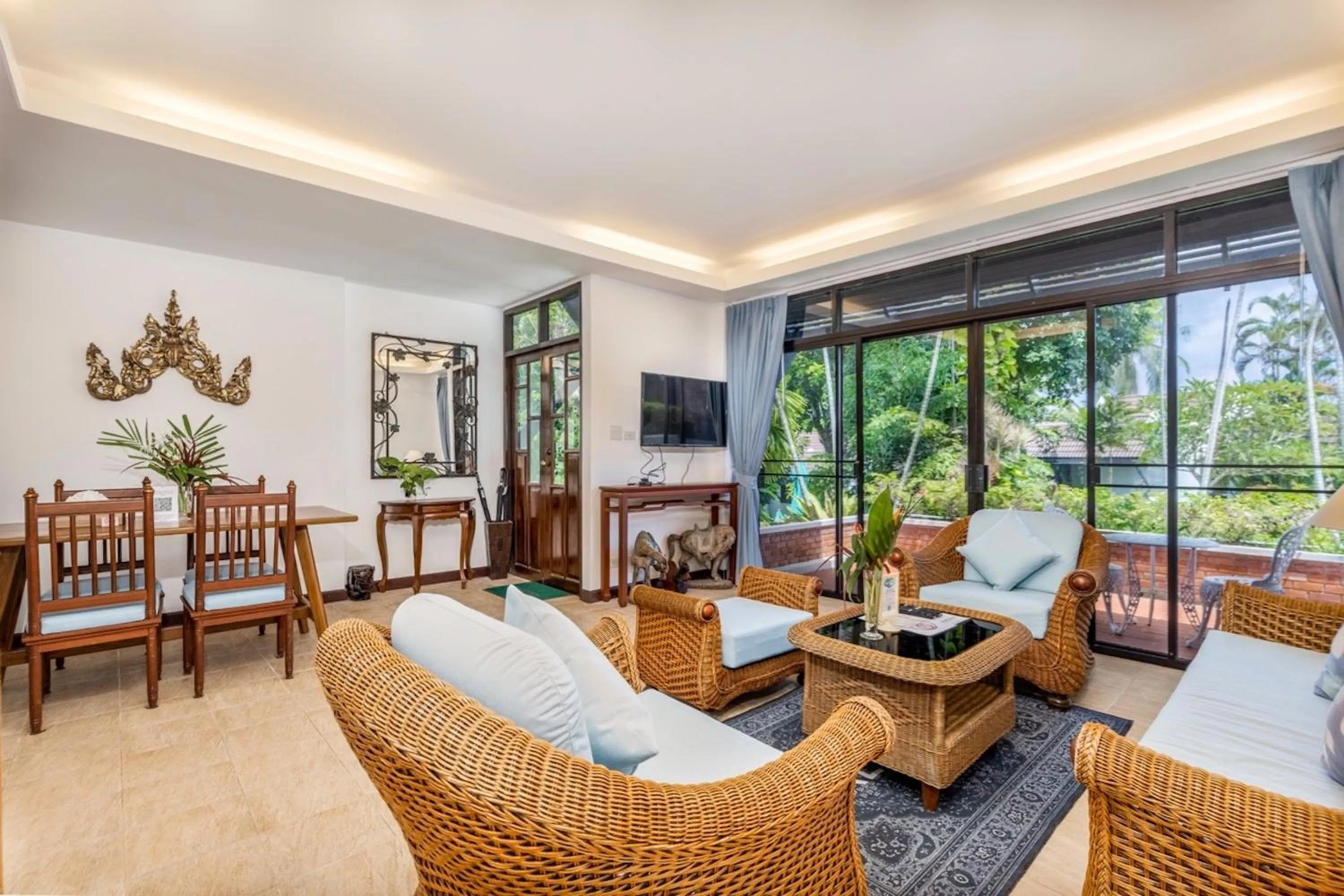 Garden view in Kamala Beach Estate Resort - SHA Extra Plus