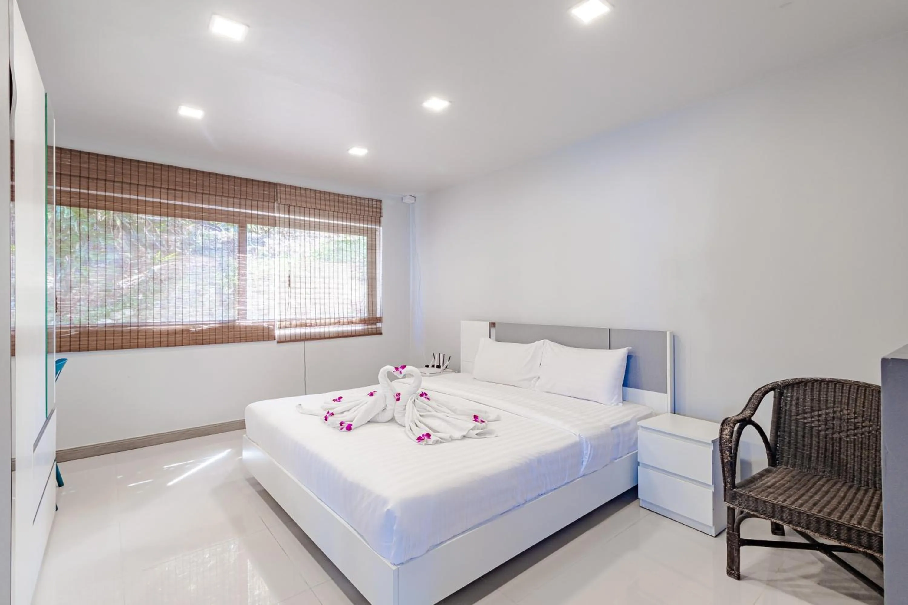 Bedroom, Bed in Kamala Beach Estate Resort - SHA Extra Plus