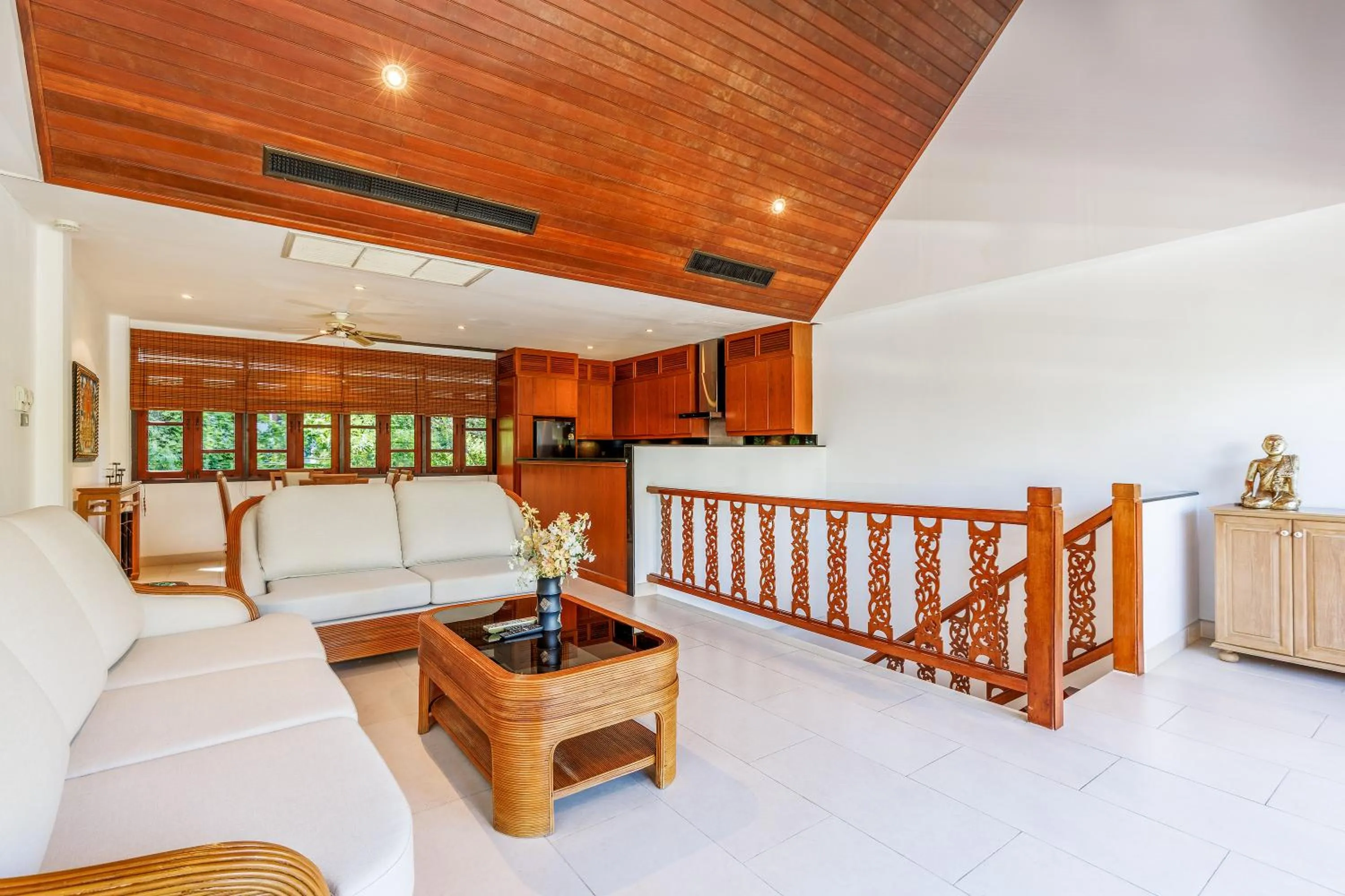 Living room in Kamala Beach Estate Resort - SHA Extra Plus