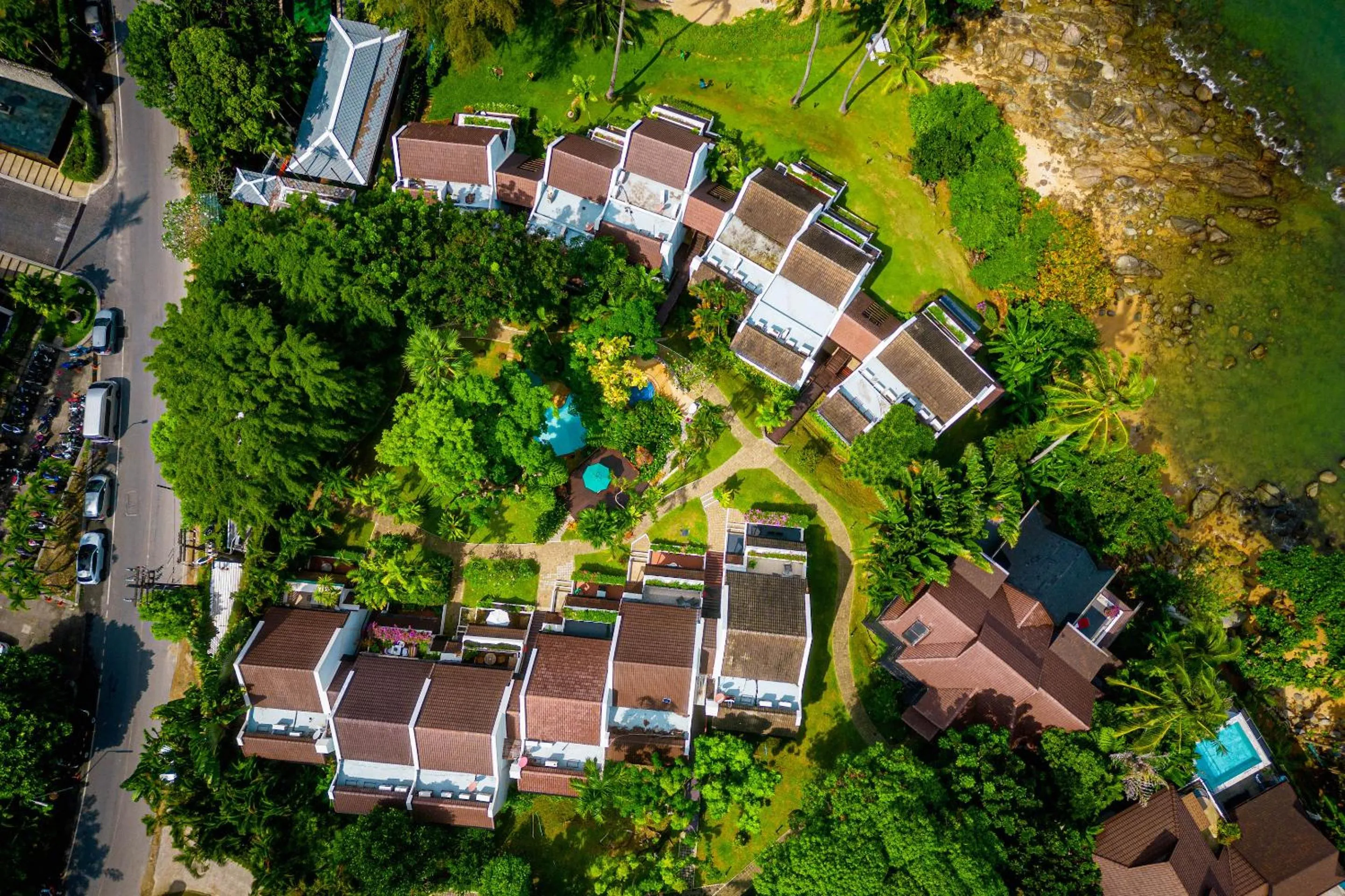Bird's eye view in Kamala Beach Estate Resort - SHA Extra Plus