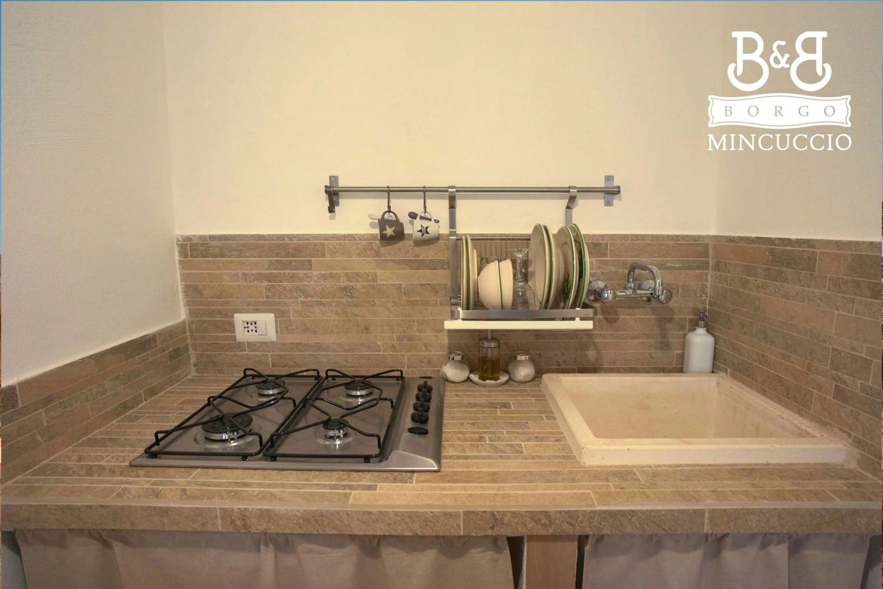 Kitchen or kitchenette in Borgo Mincuccio