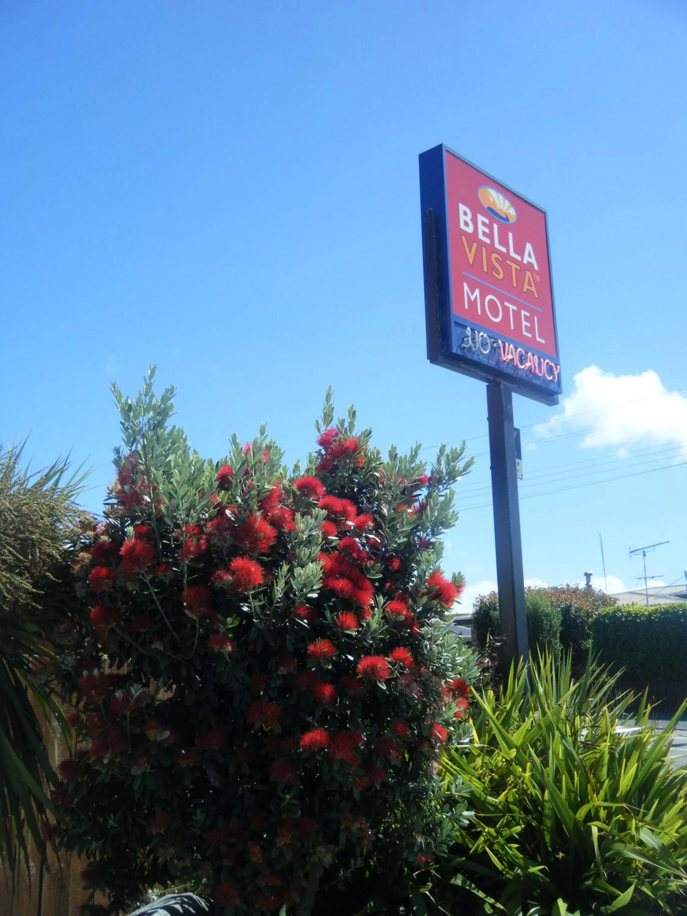 Property logo or sign in Bella Vista Motel Kaikoura