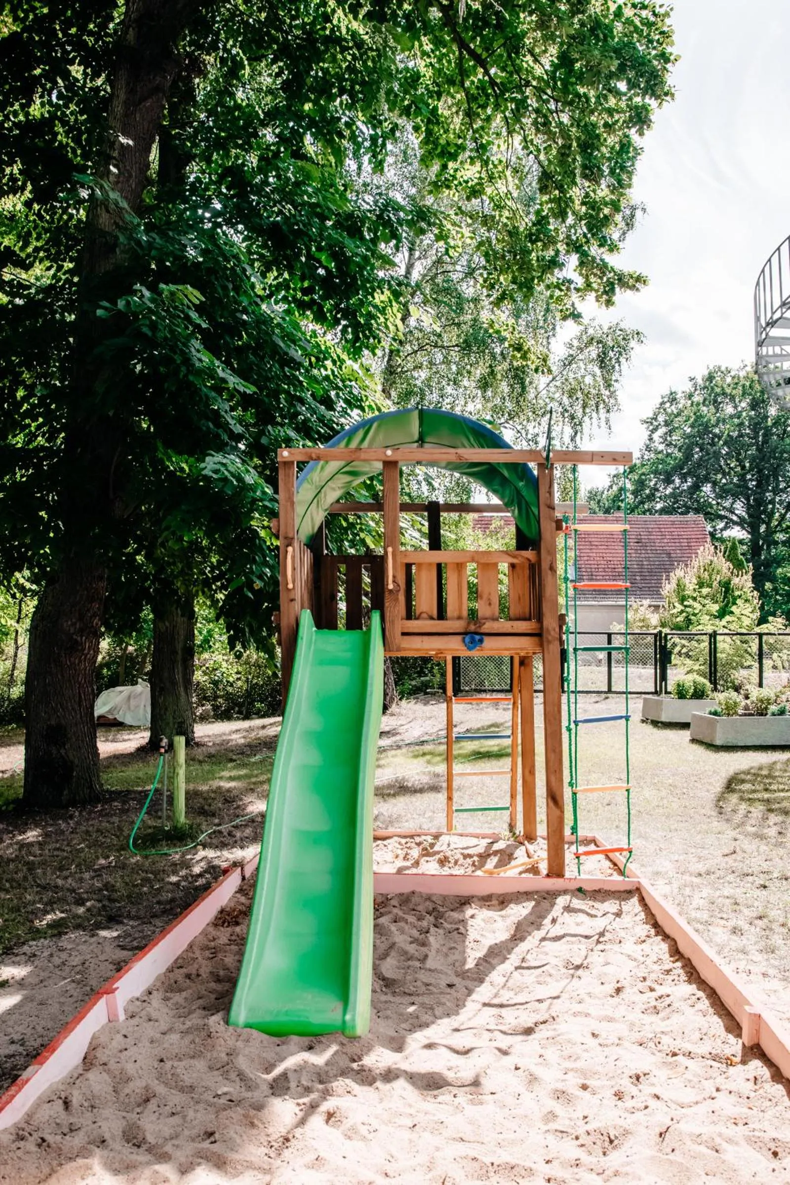 Children play ground in Hotel am Fluss
