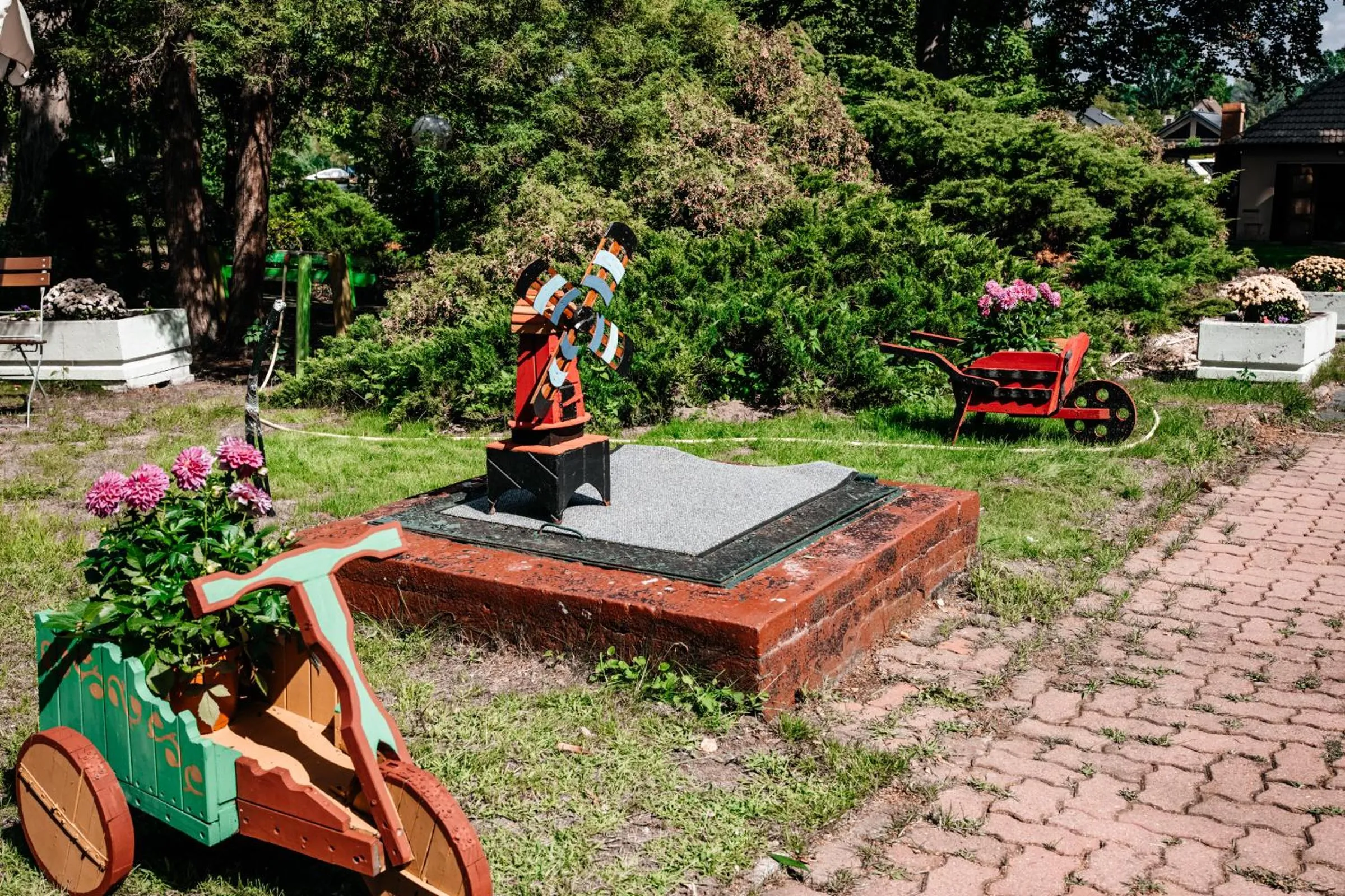 Garden in Hotel am Fluss