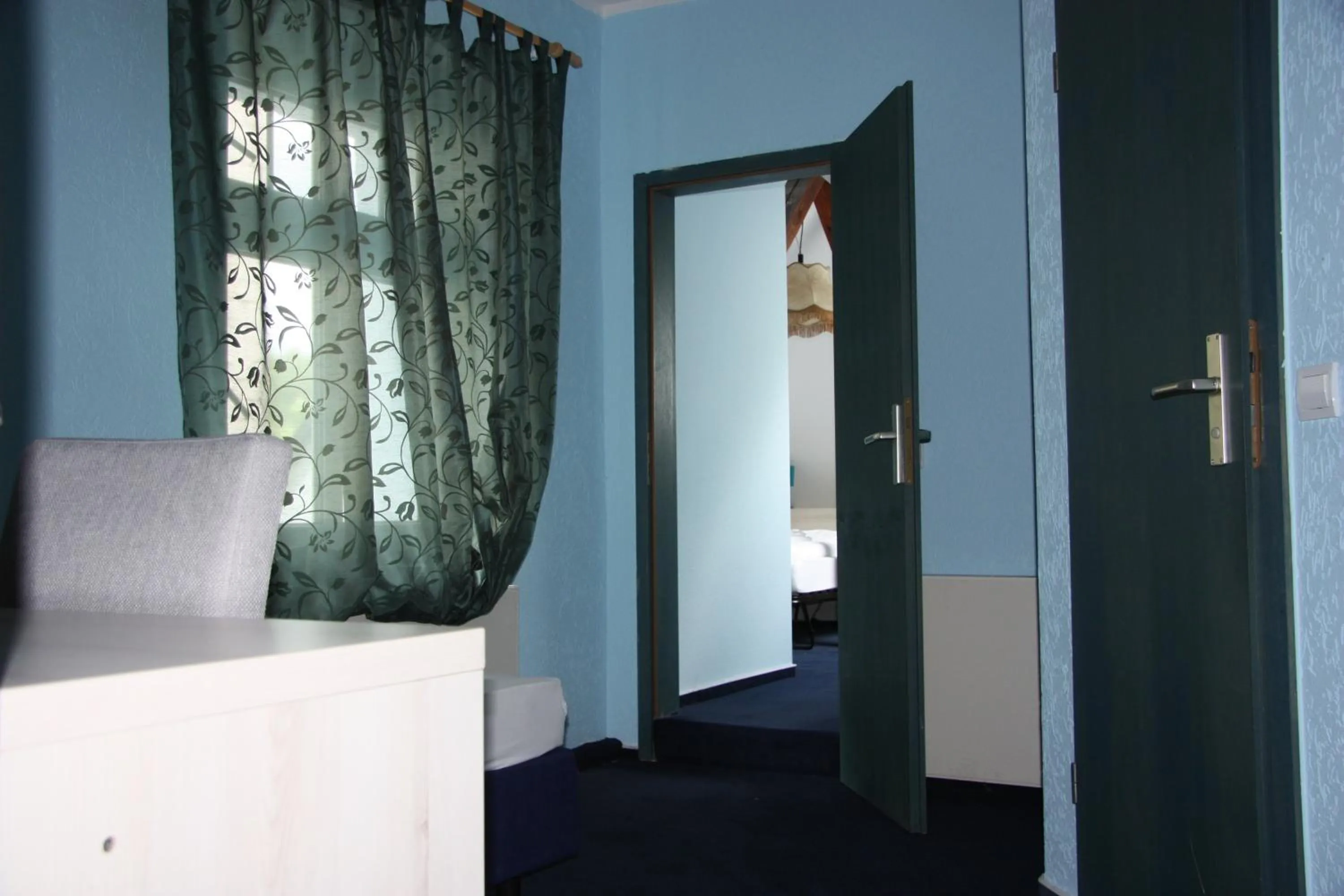 Bed in Hotel am Fluss