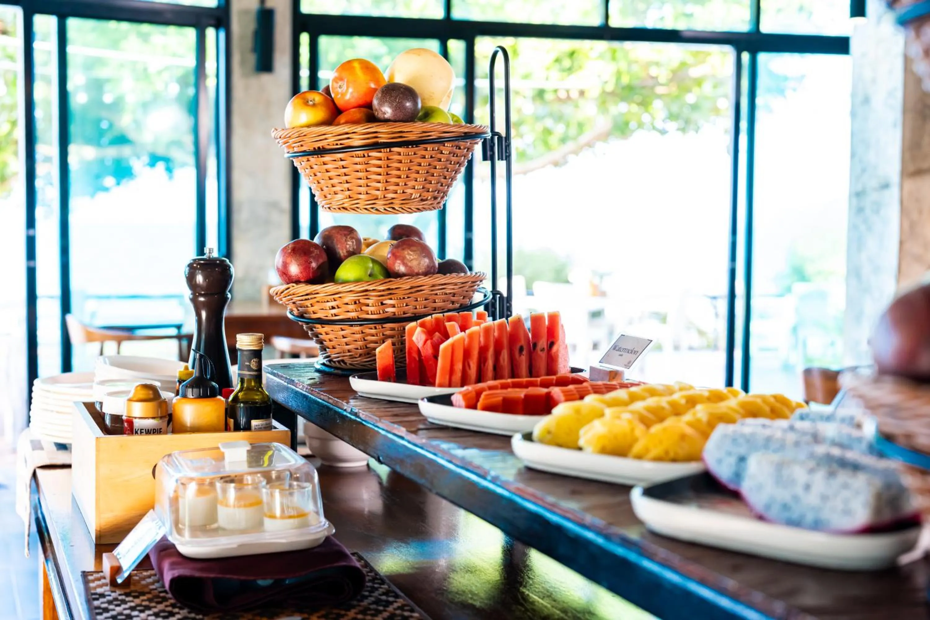 Breakfast in Koh Mak White Sand Beach