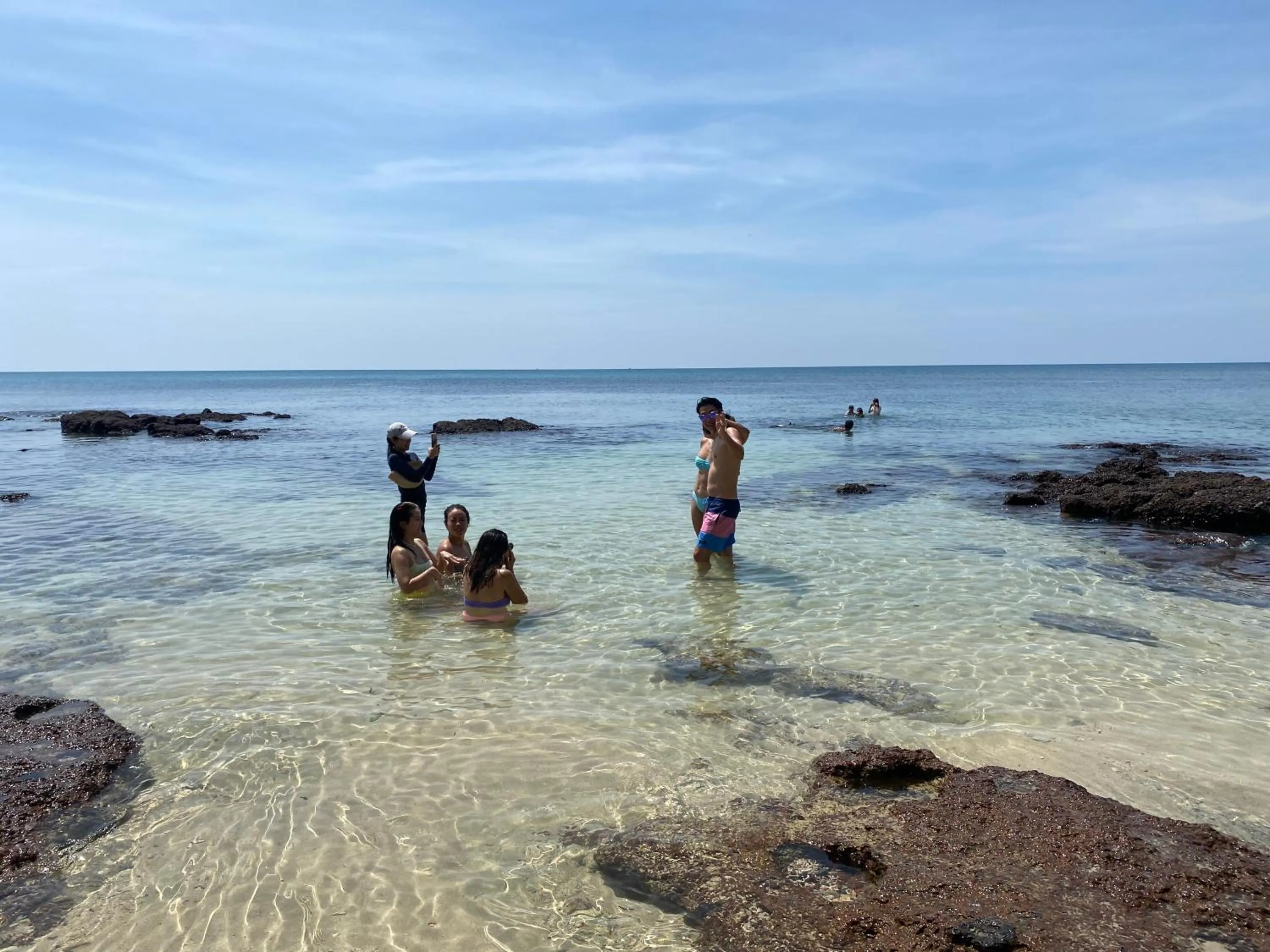 Beach in Koh Mak White Sand Beach