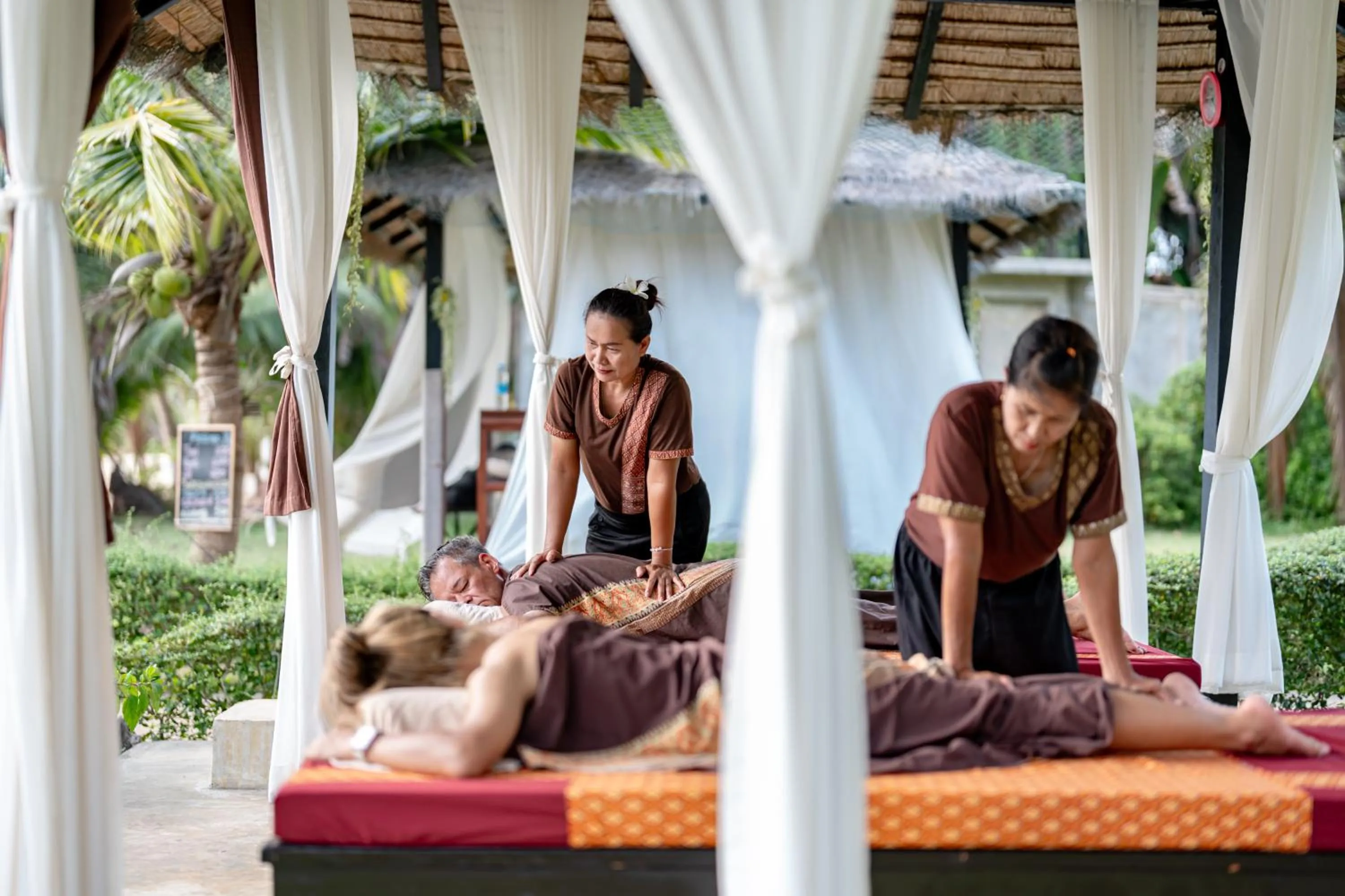 Massage in Koh Mak White Sand Beach