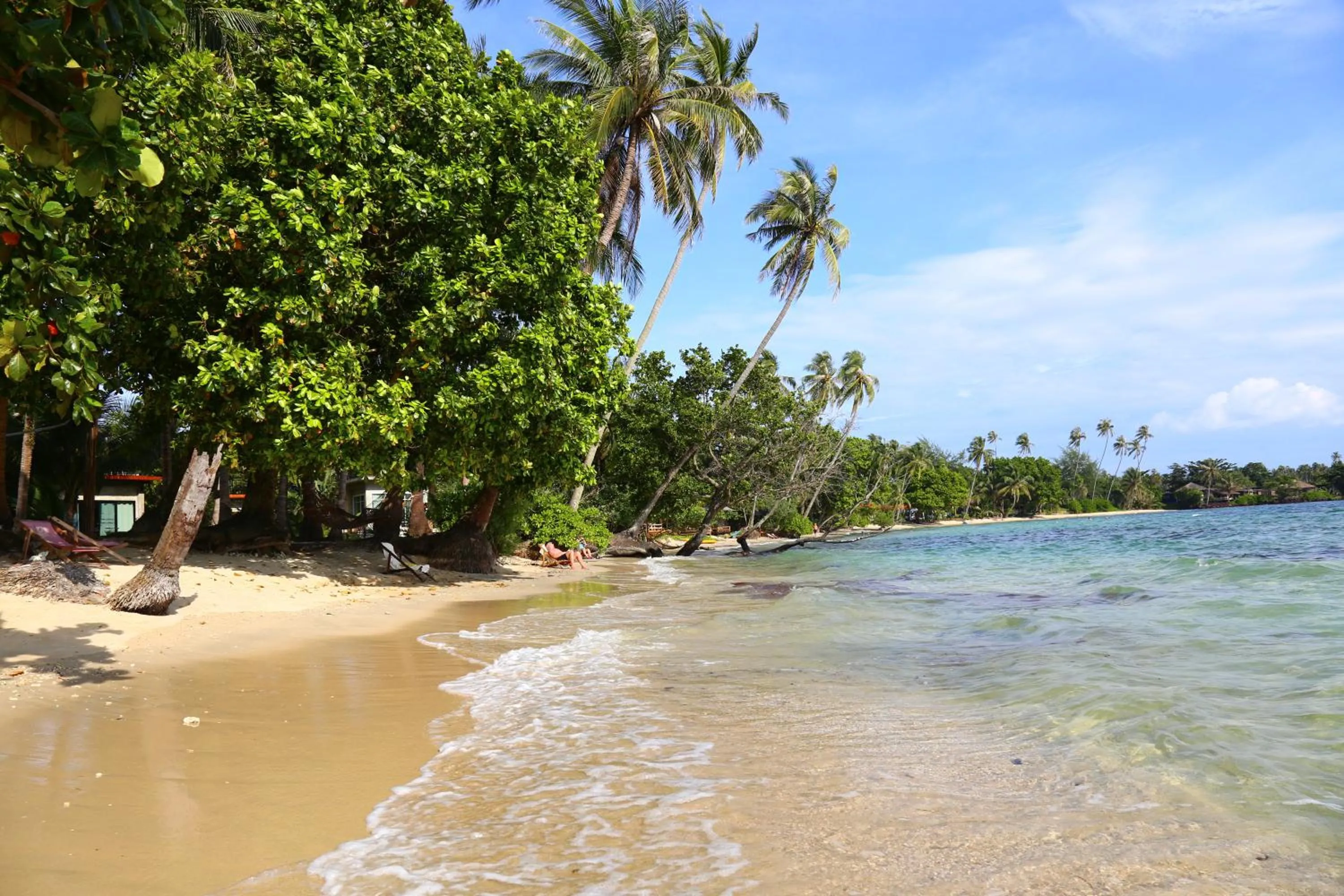 Beach in Koh Mak White Sand Beach