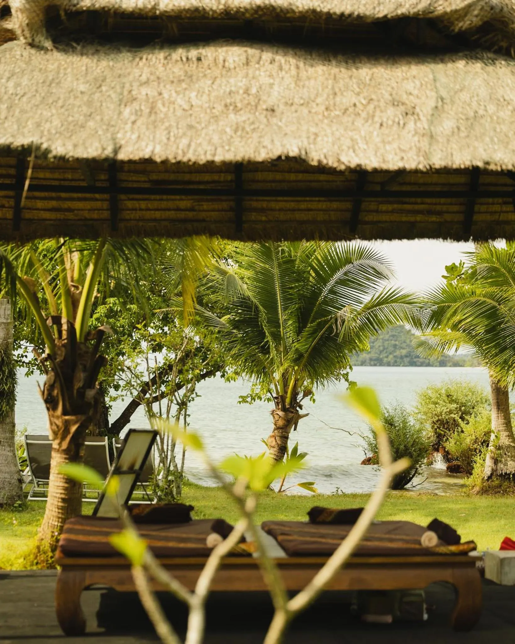 Natural landscape in Koh Mak White Sand Beach