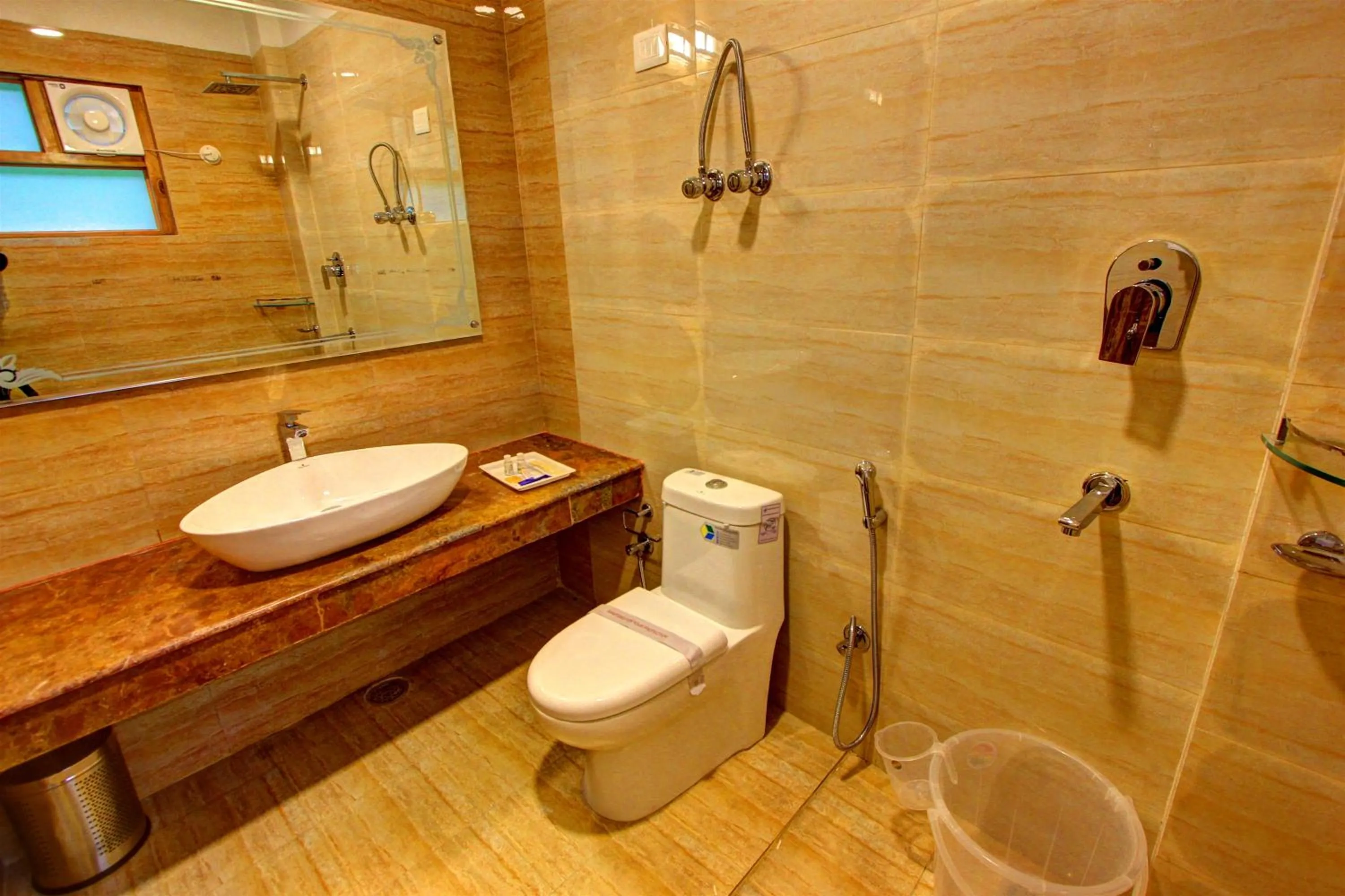 Bathroom in Hill County Resort & Spa