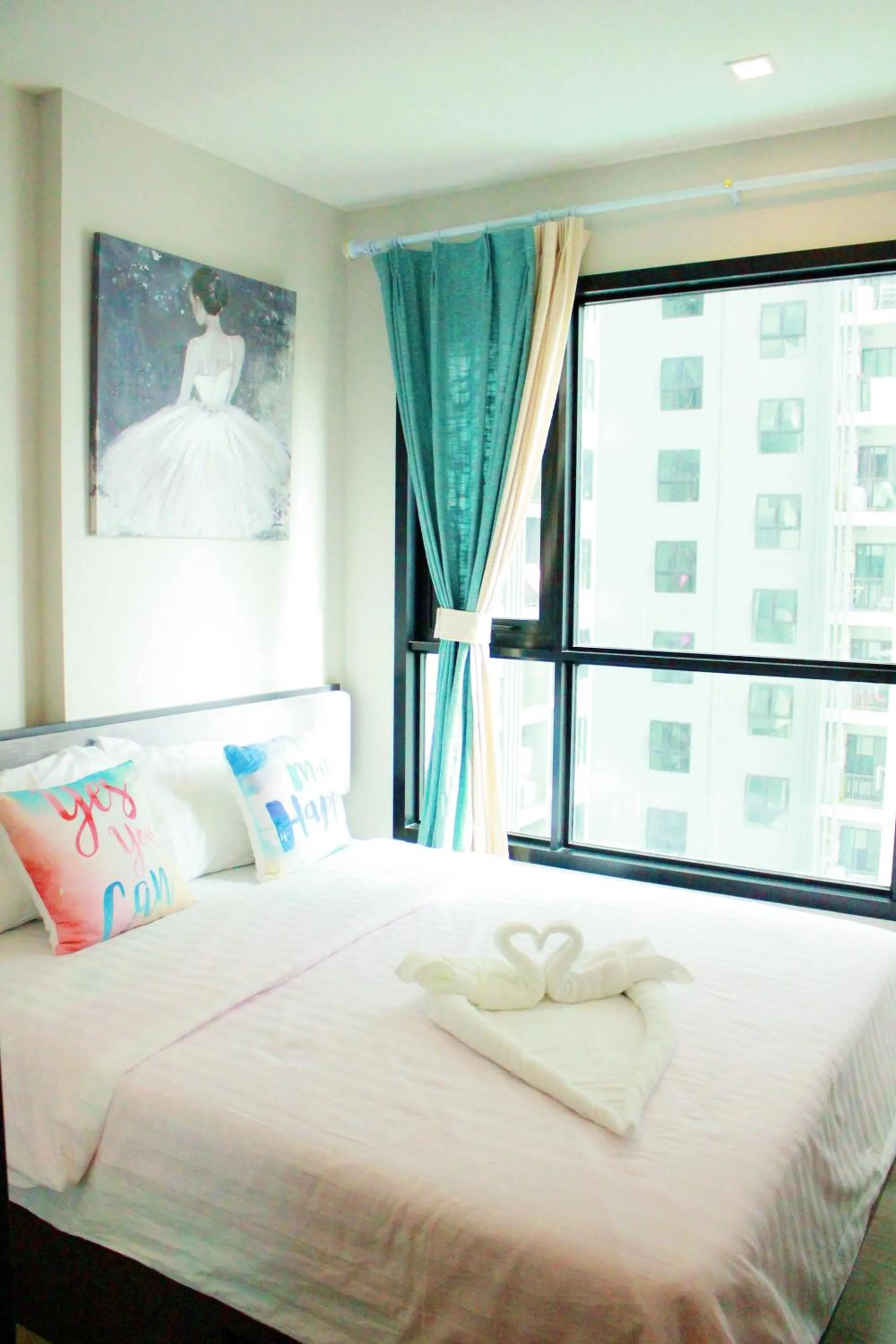 bunk bed, Bed in LLX Apartments at The Base condo