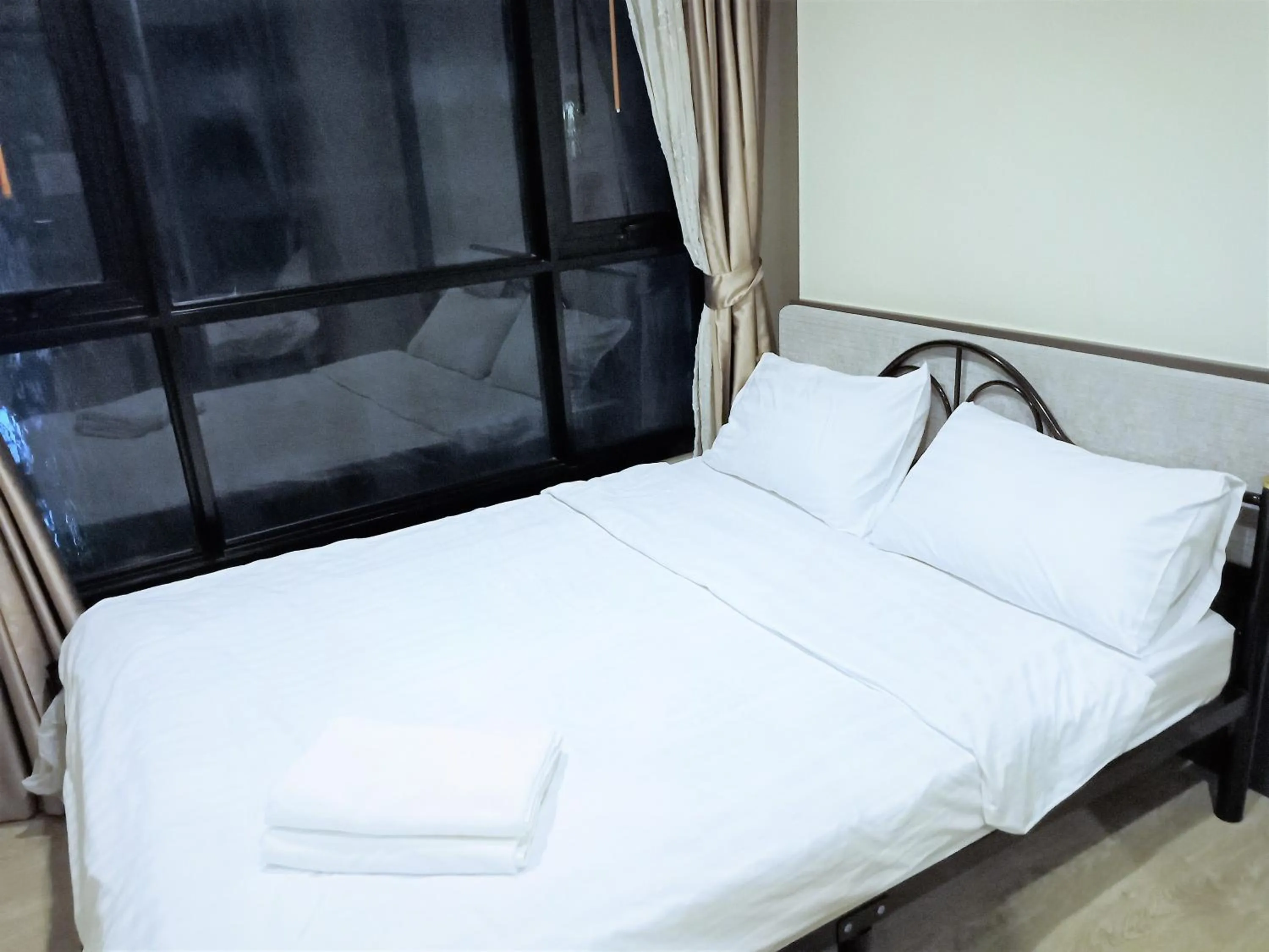 Bedroom, Bed in LLX Apartments at The Base condo