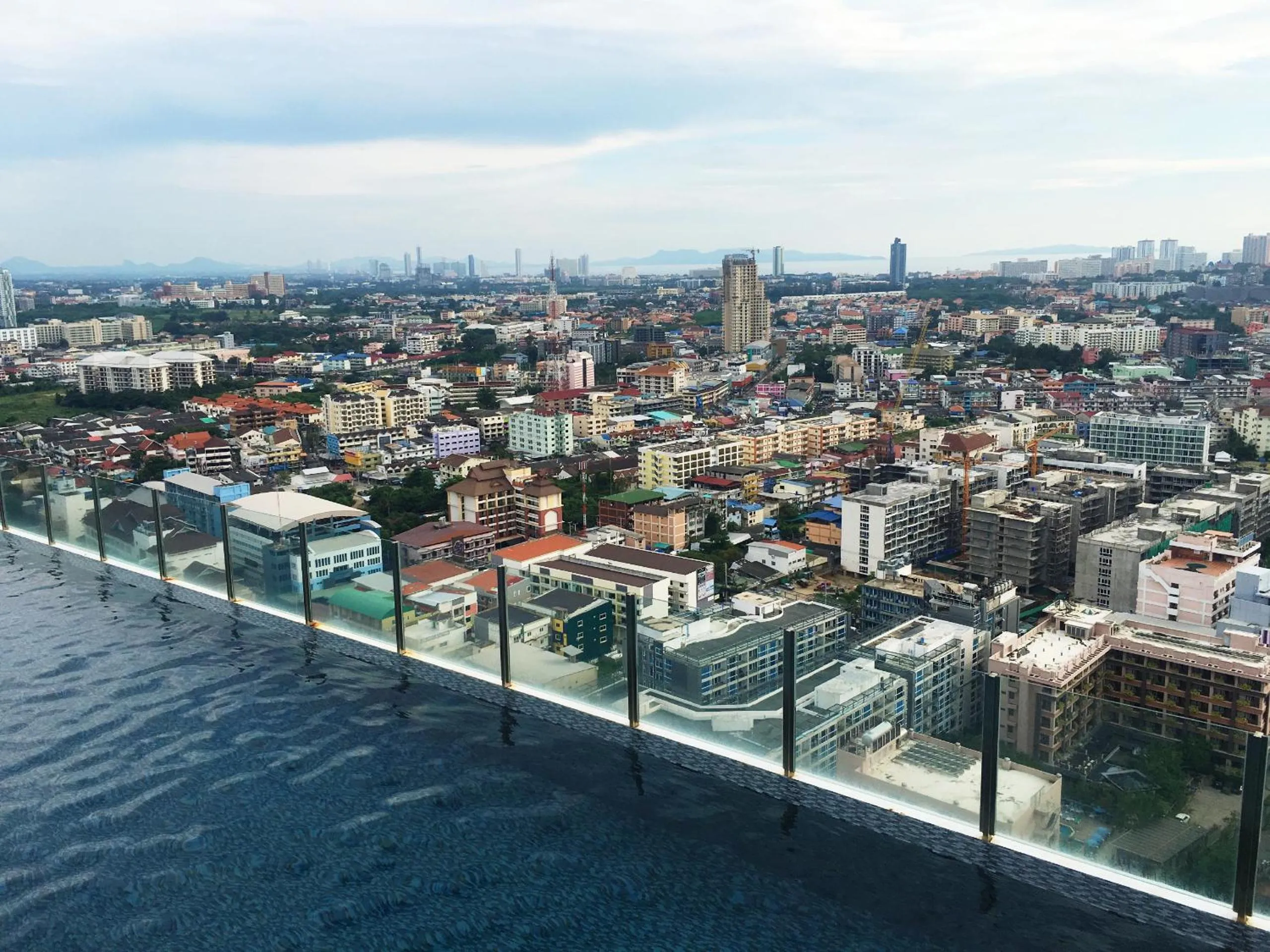 City view in LLX Apartments at The Base condo
