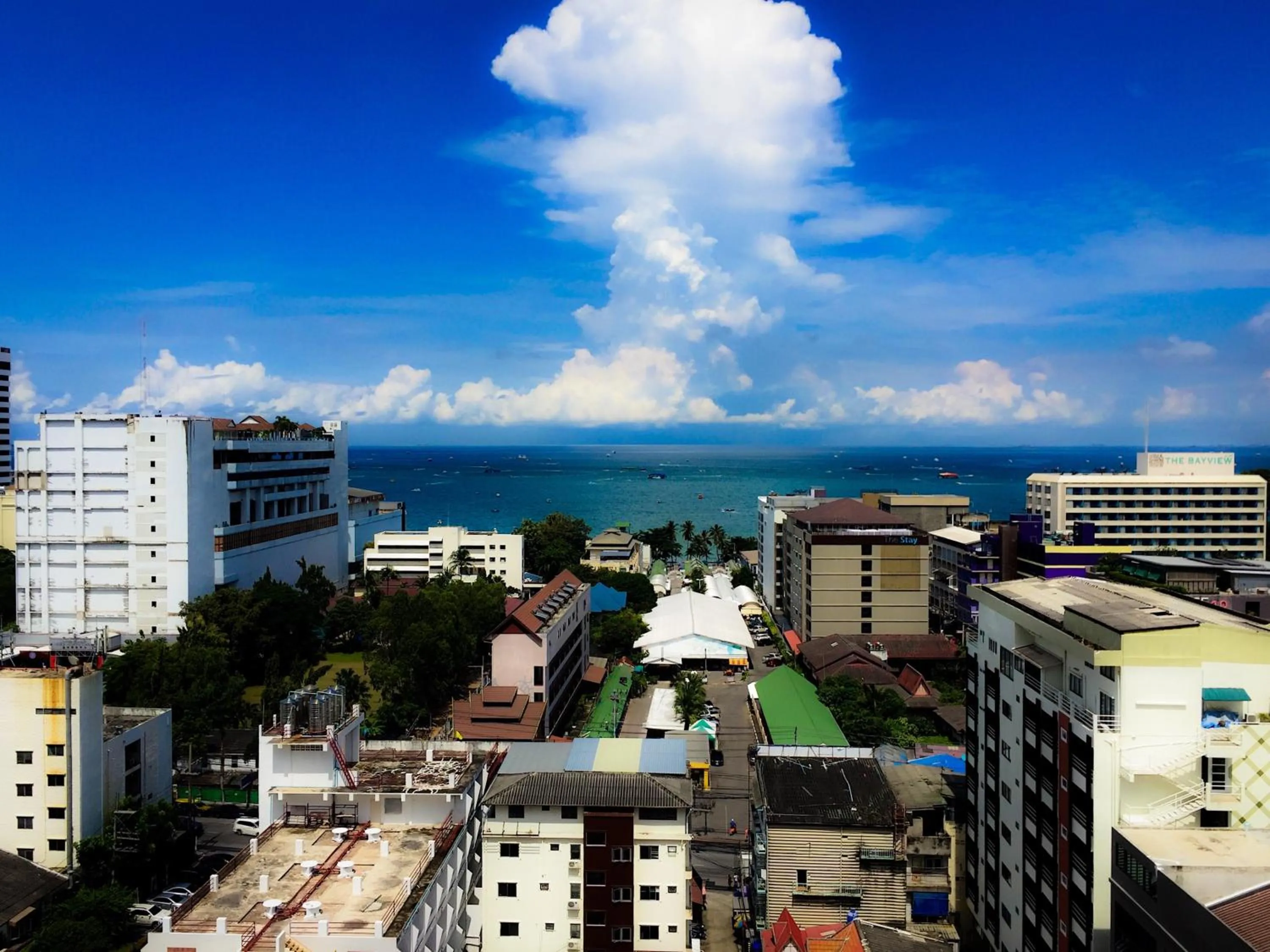 Sea view in LLX Apartments at The Base condo