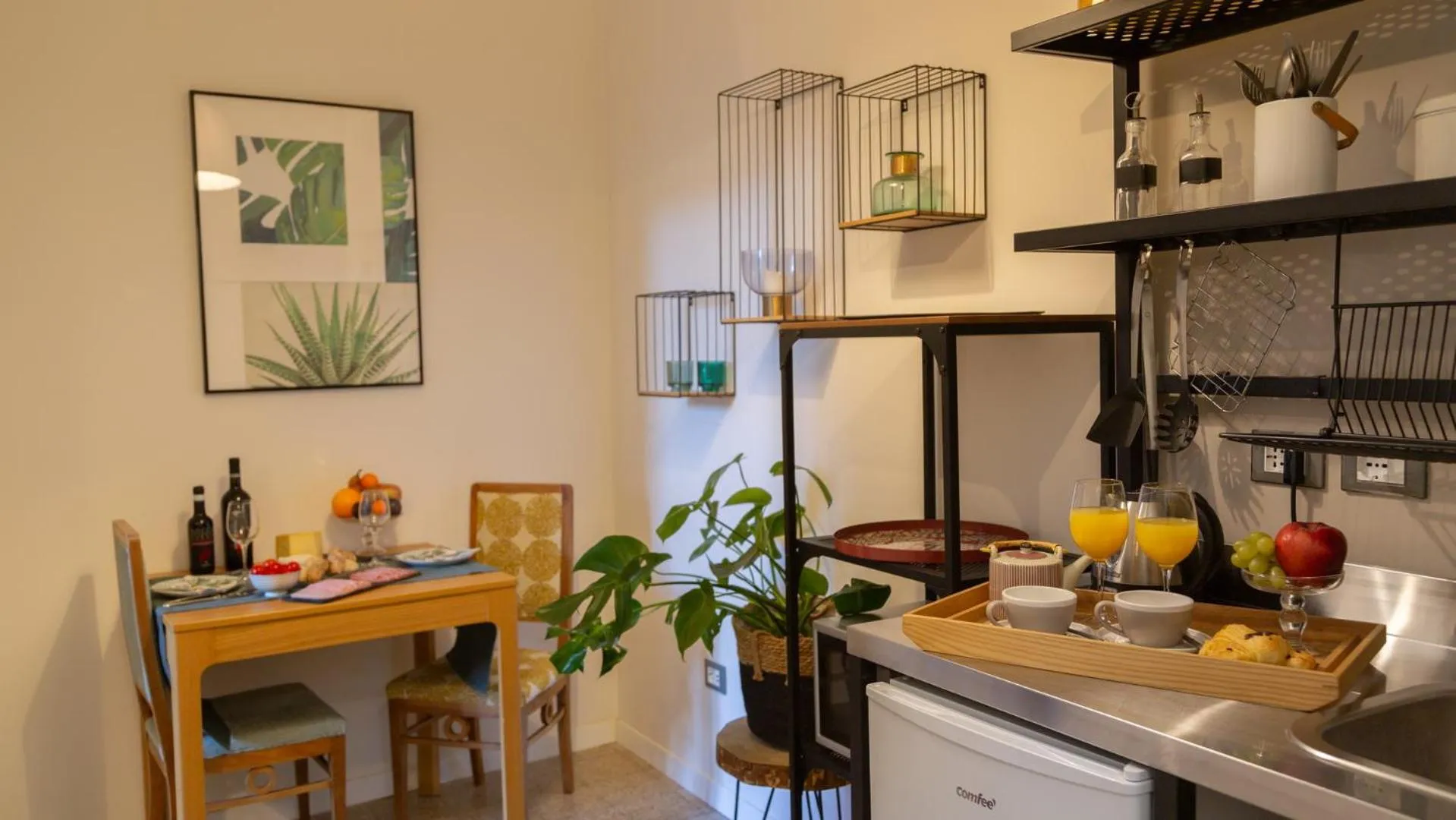 Kitchen or kitchenette in Good Morning Bologna