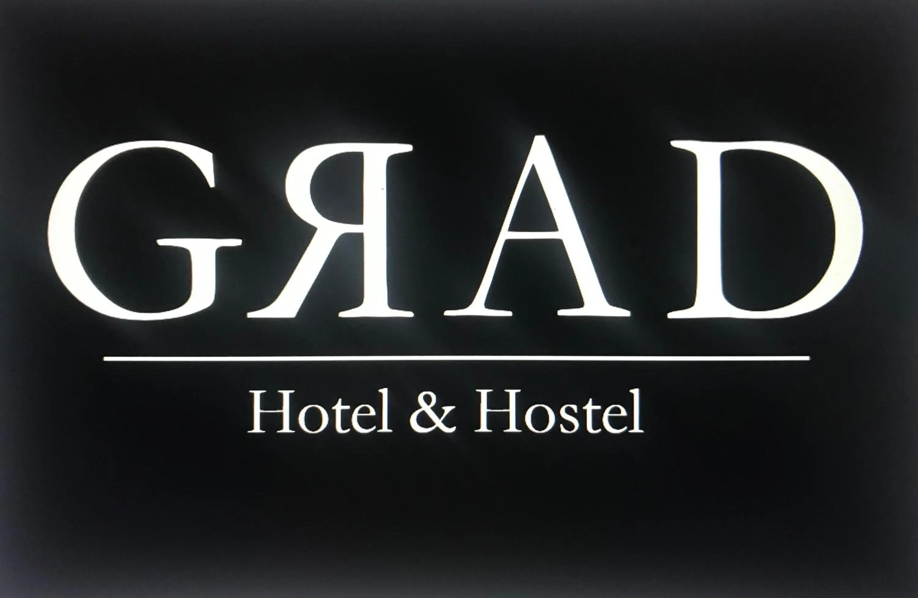 Logo/Certificate/Sign in Grad Hotel and Hostel
