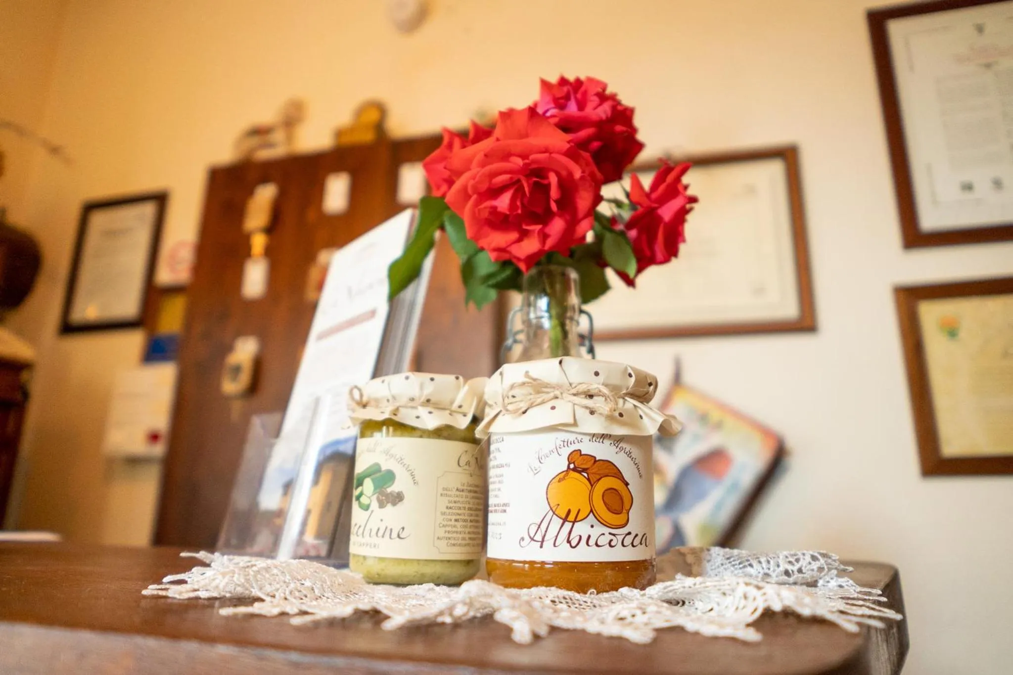 Lobby or reception in Agriturismo Cà Nuova