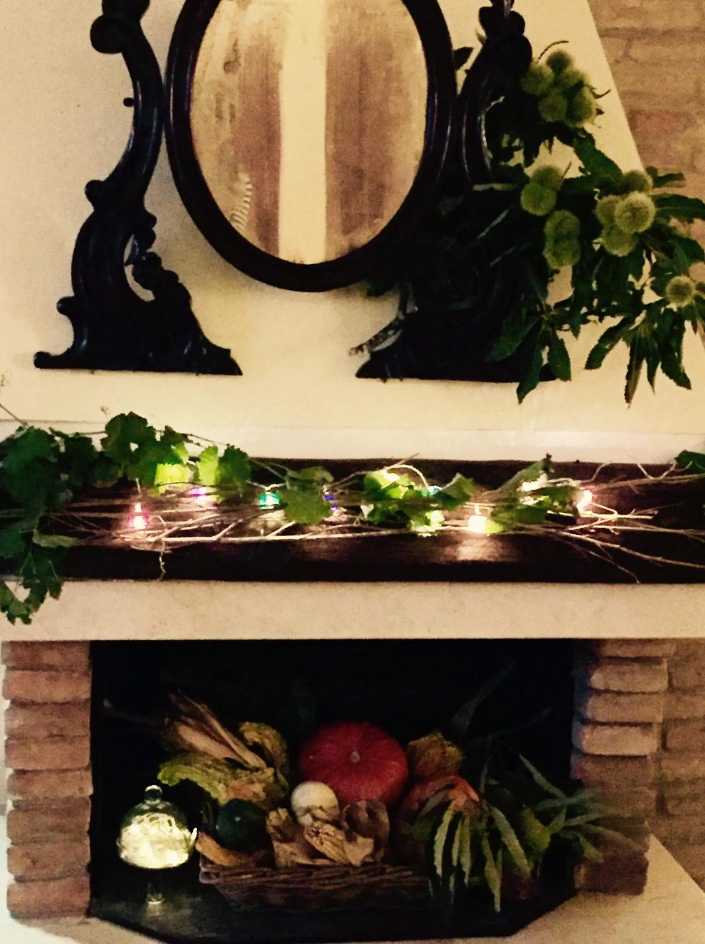 Decorative detail in Agriturismo Cà Nuova