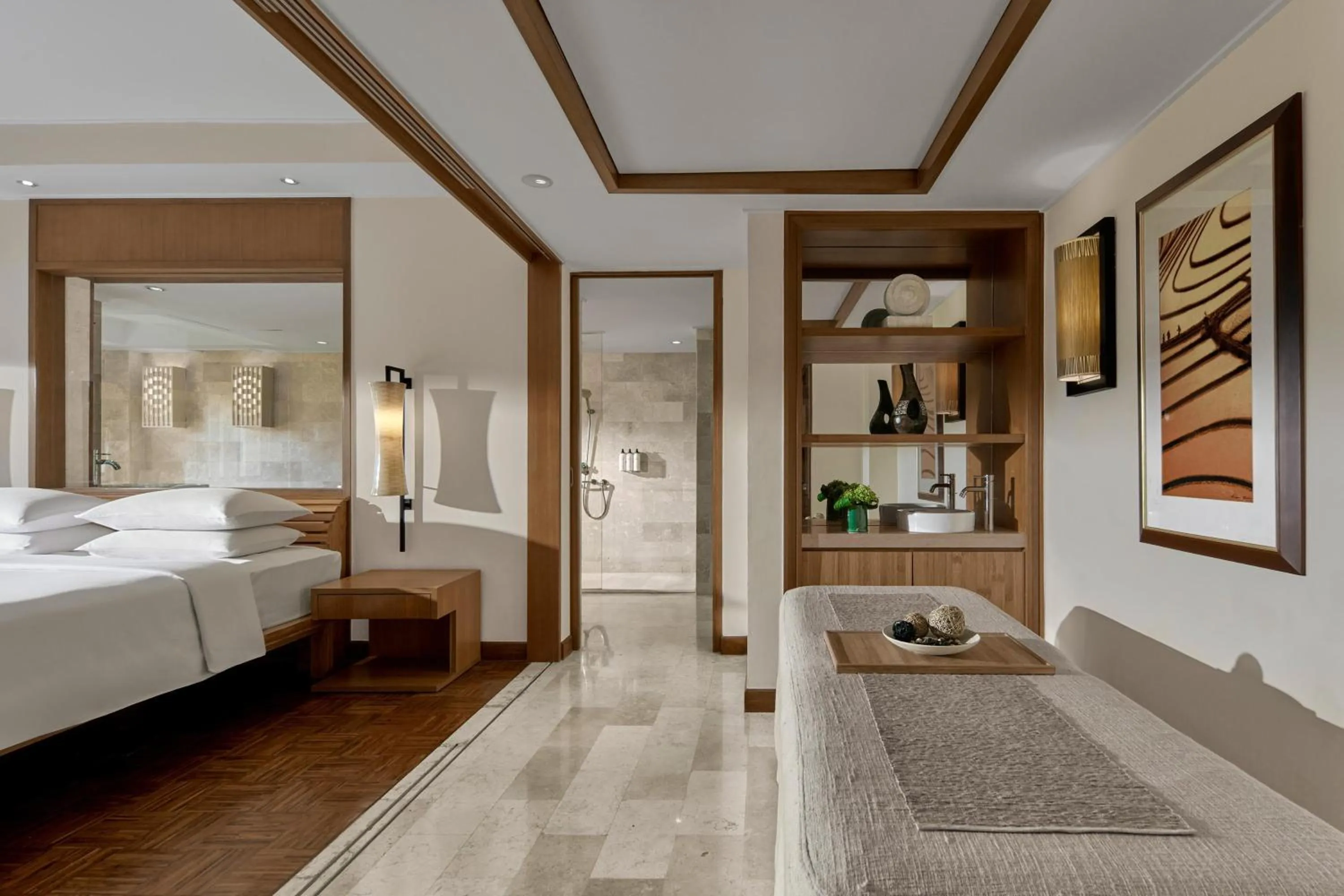 Photo of the whole room, Bed in Grand Hyatt Bali