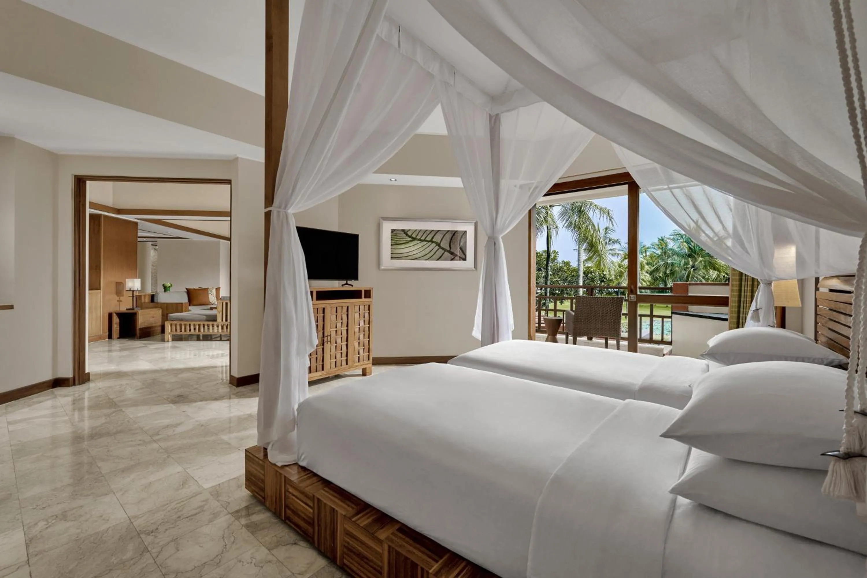 Photo of the whole room, Bed in Grand Hyatt Bali