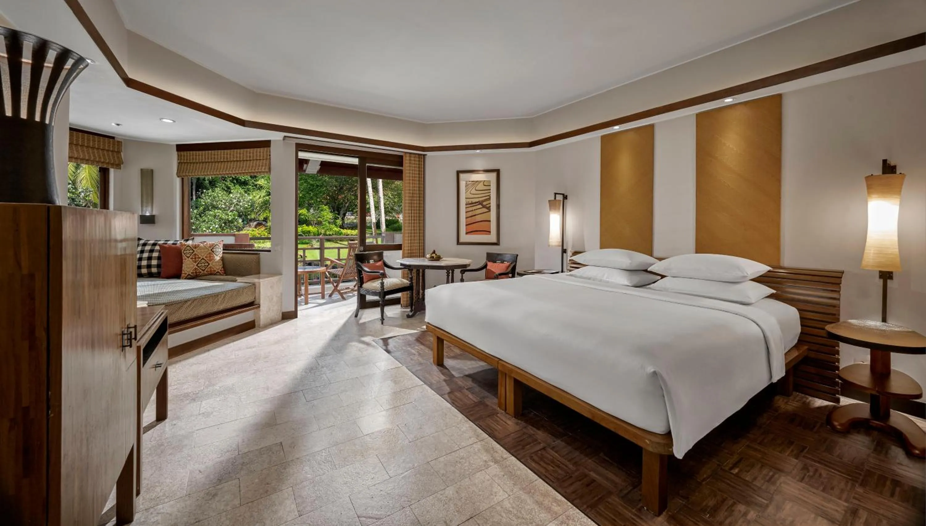 Garden, Bed in Grand Hyatt Bali