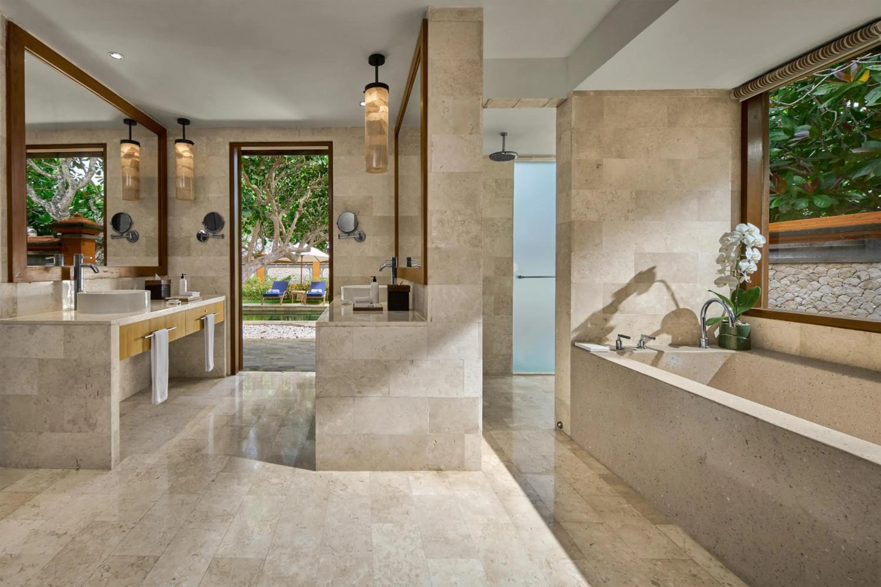 Bathroom in Grand Hyatt Bali