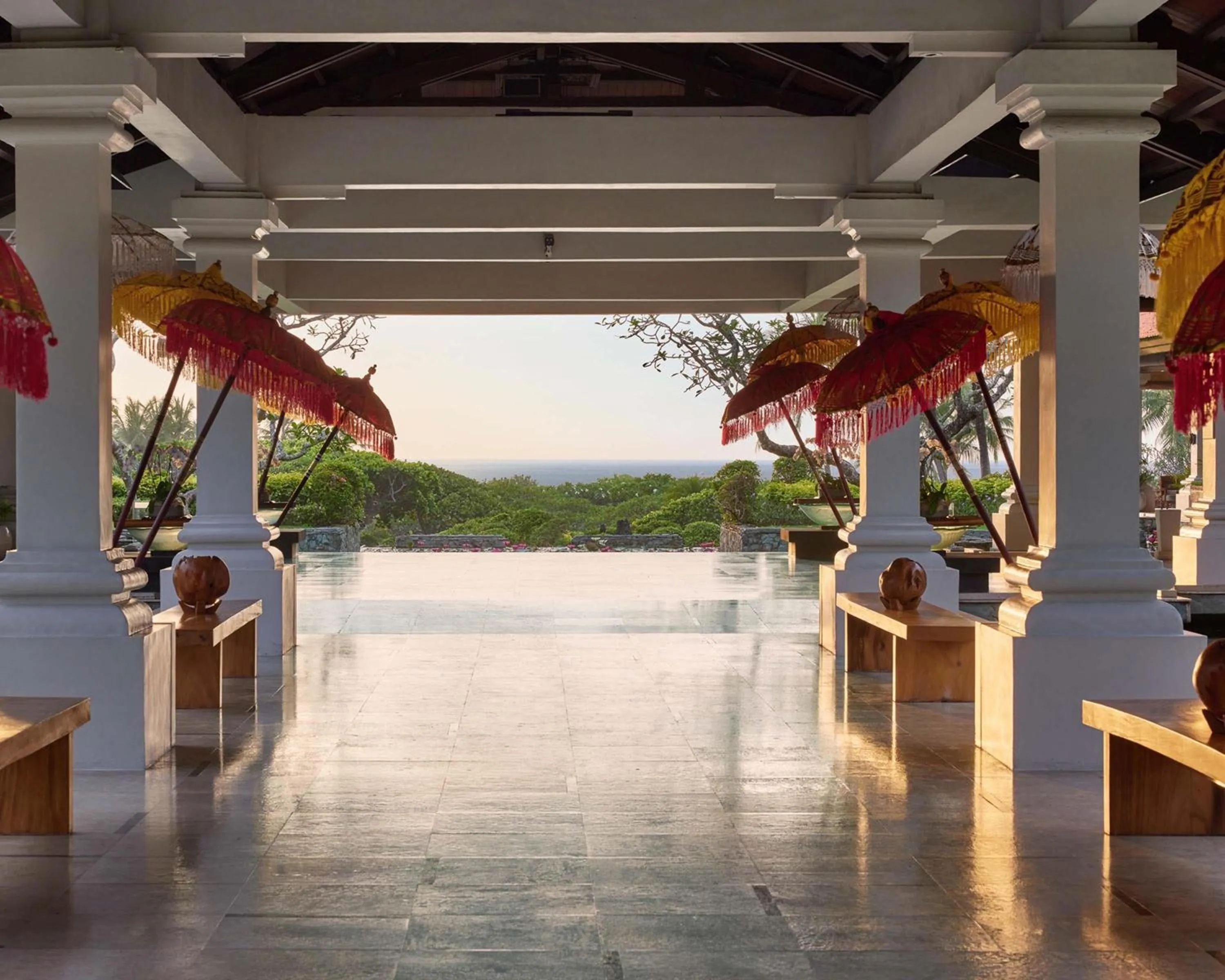 Lobby or reception in Grand Hyatt Bali