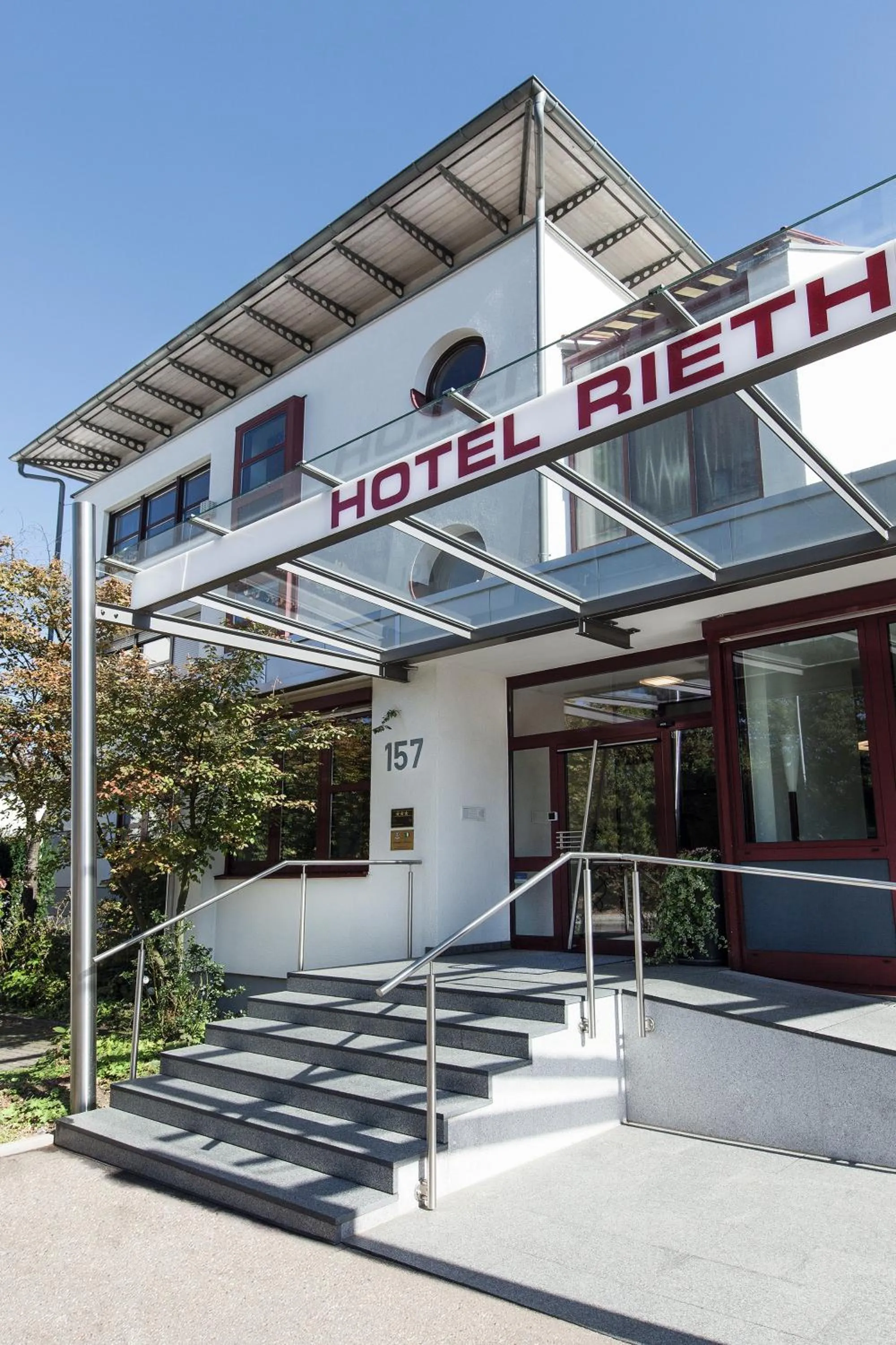 Facade/entrance in Hotel Rieth