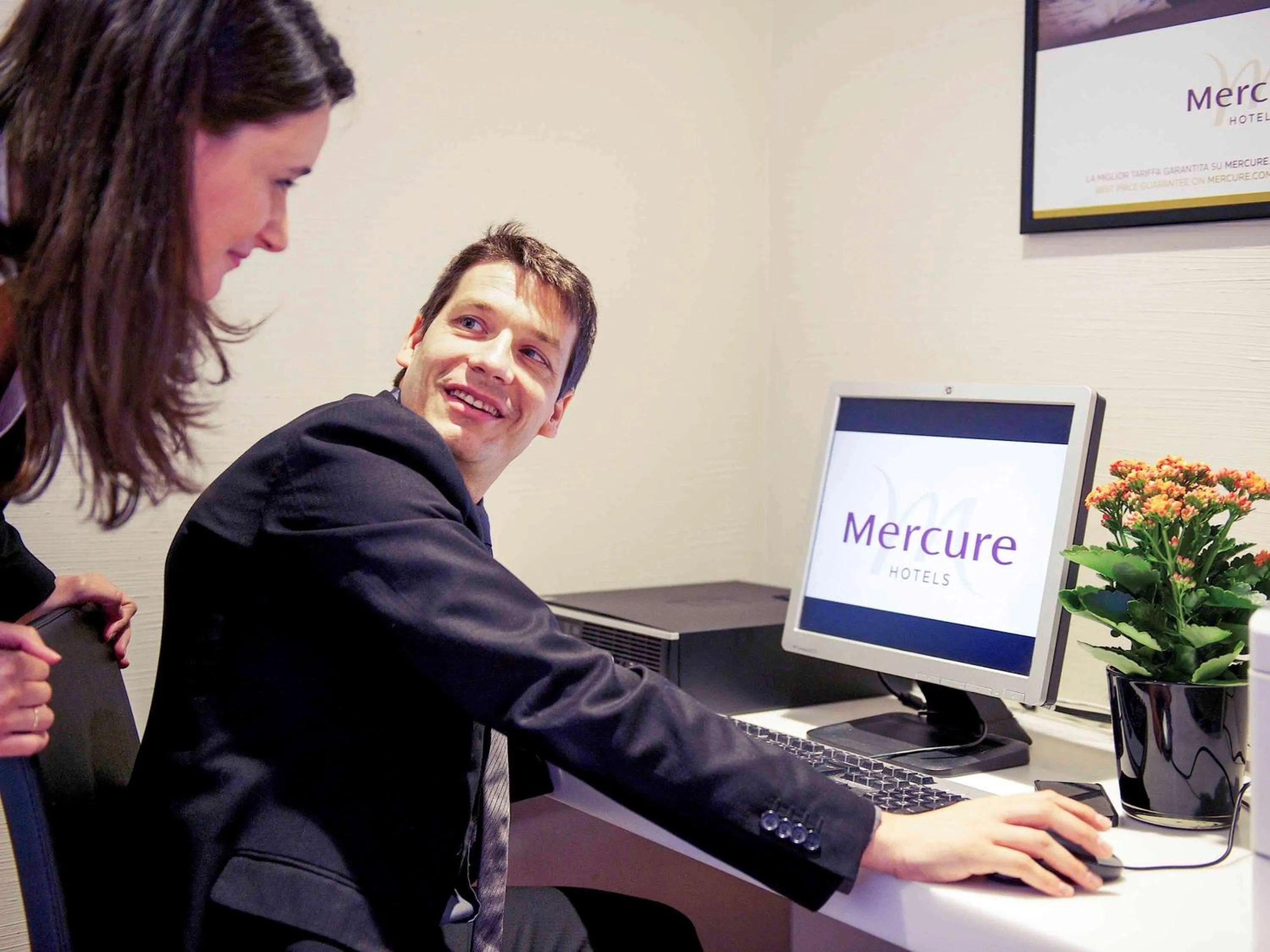 On site in Hotel Mercure Milano Solari