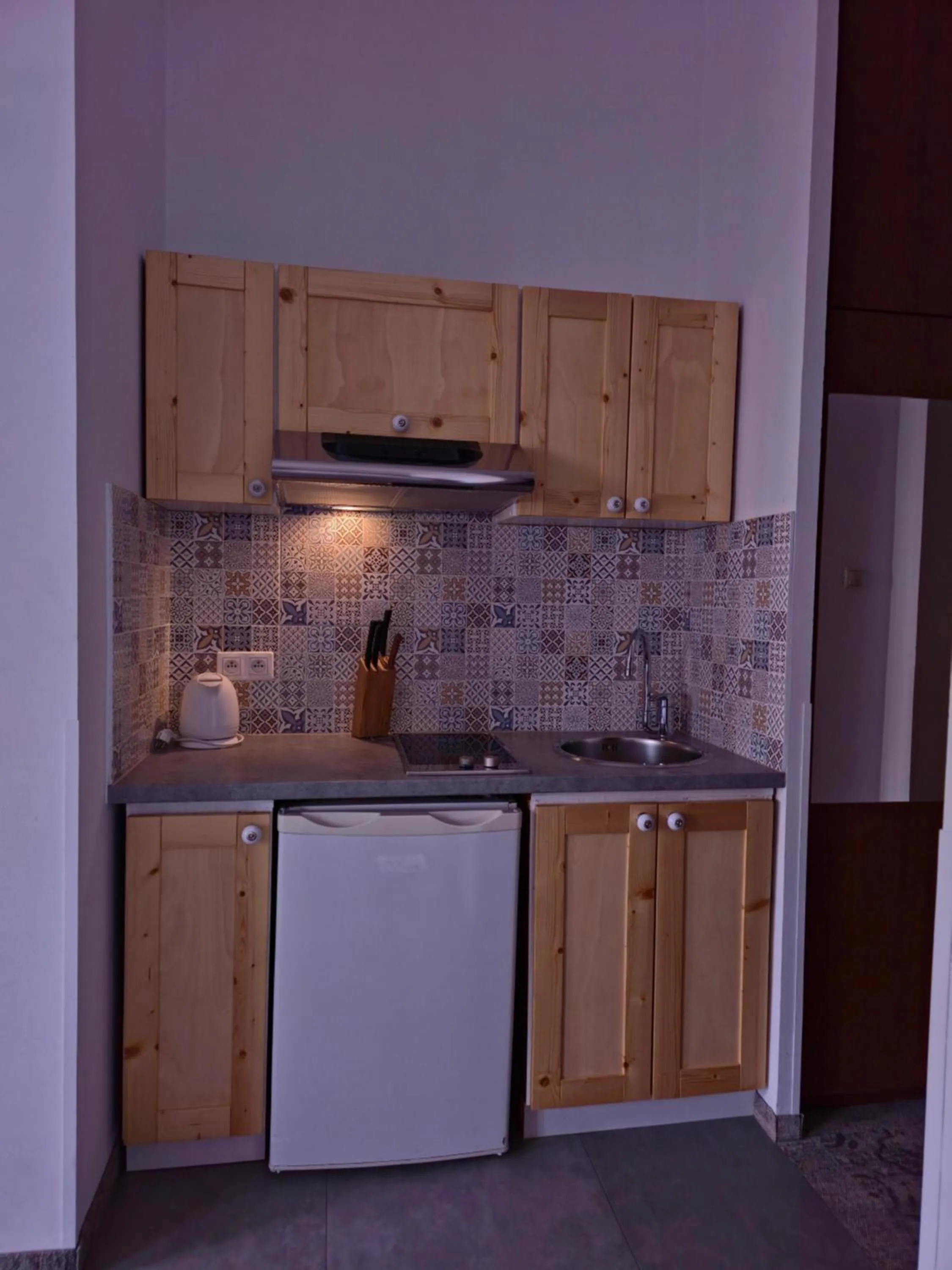 Kitchen or kitchenette in Apartamenty Velvet