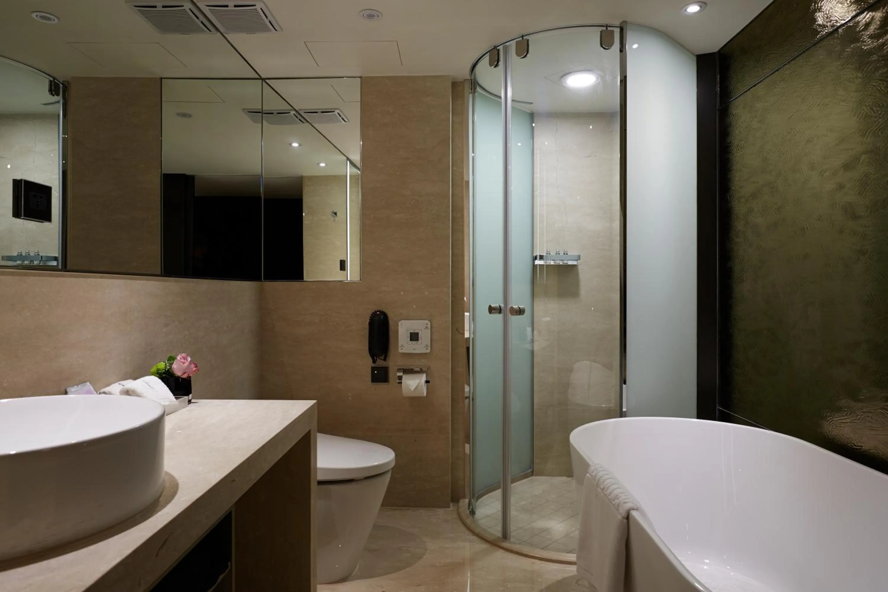 Bathroom in Taipei Fullerton Hotel-Maison North